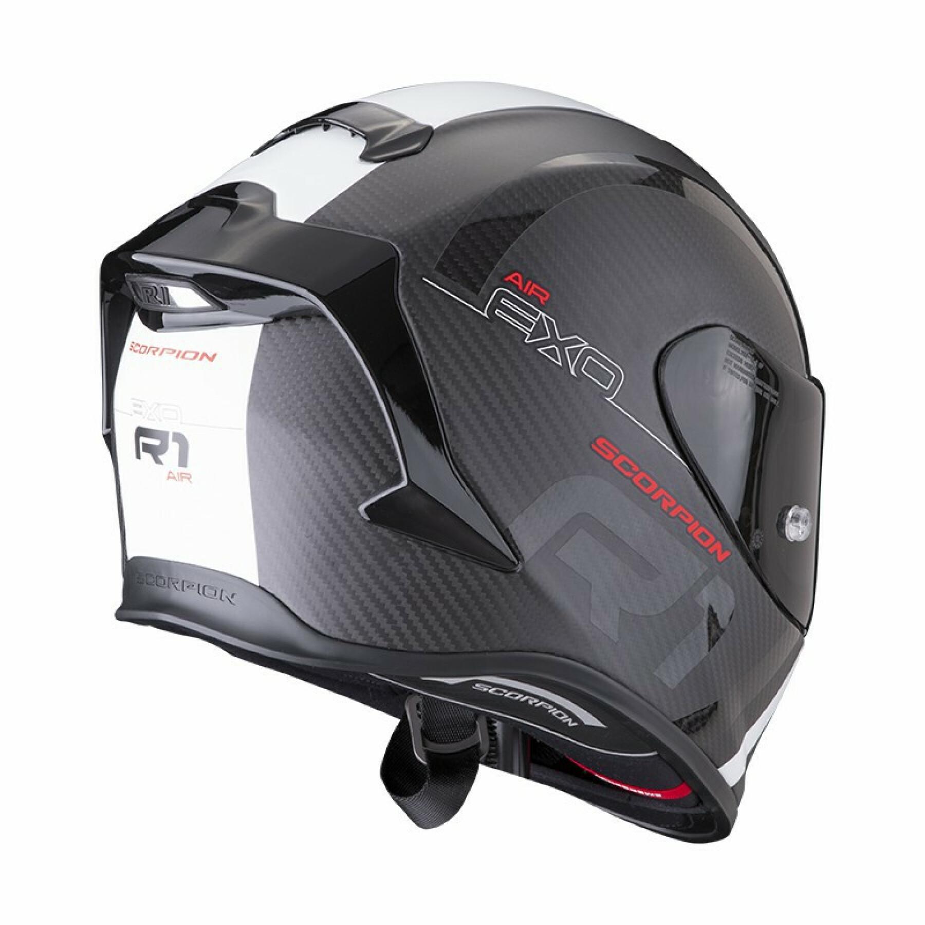 Capacete facial completo Scorpion Exo-R1 Carbon Air MG