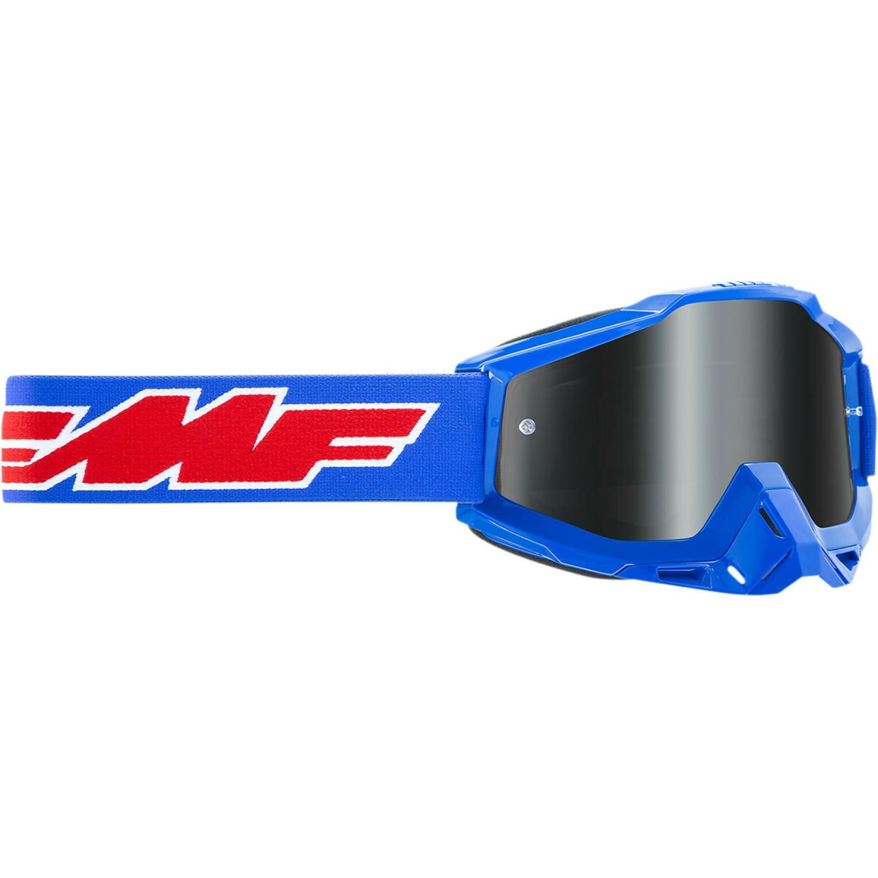 Óculos cruzados de motocicleta FMF Vision sand rocket