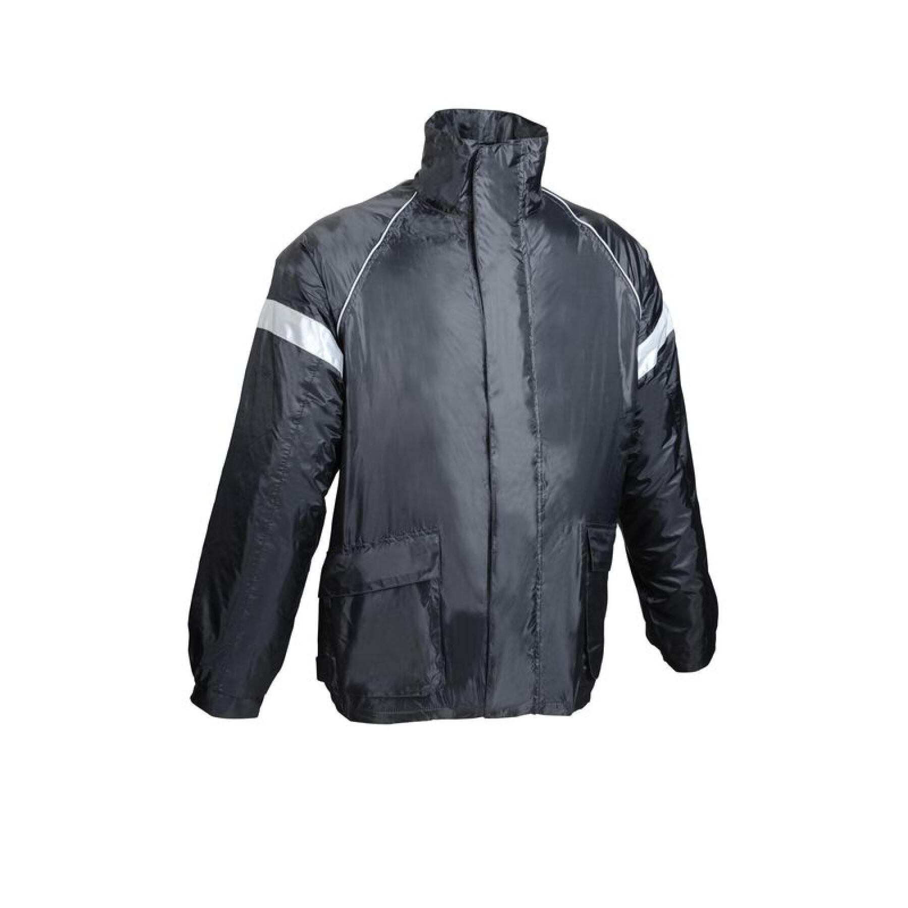 Jaqueta de chuva masculina Motomod City-Argent