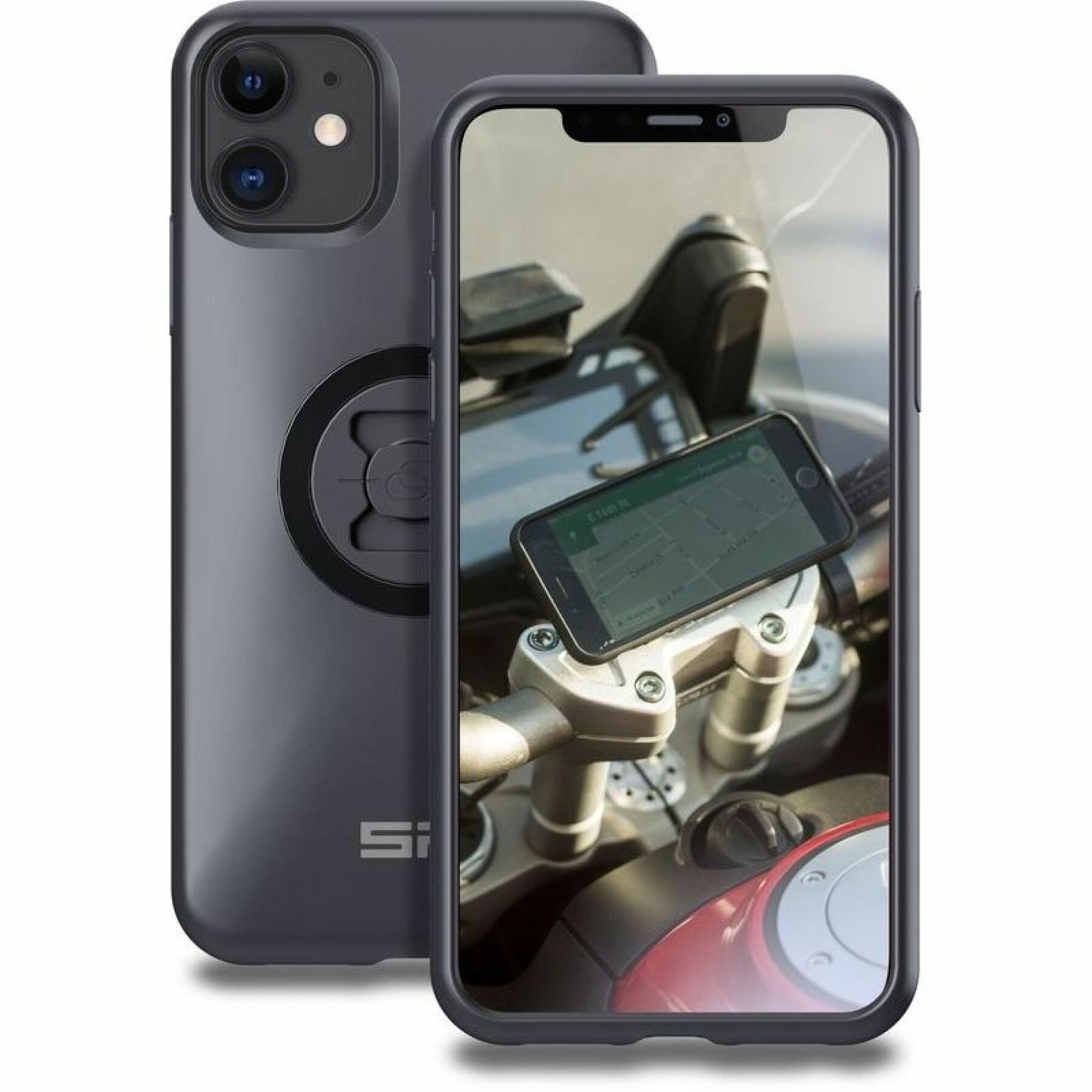 Suporte para smartphone de motocicleta Sp-Connect Pack Sp-Connect Moto Bundle Fixé Sur Guidon Iphone 11