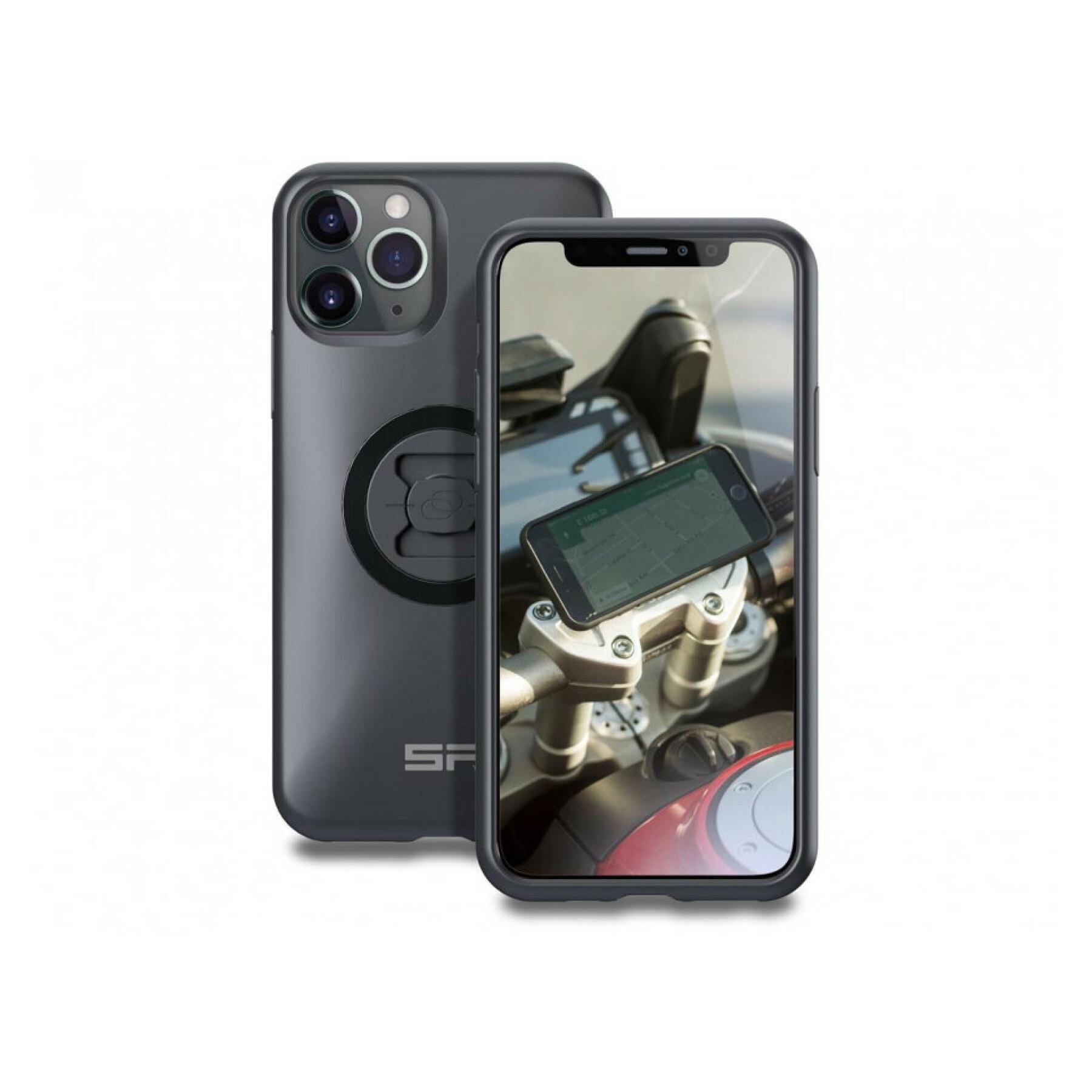 Suporte para smartphone de motocicleta Sp-Connect Pack Sp-Connect Moto Bundle Fixé Sur Guidon Iphone 11 Pro