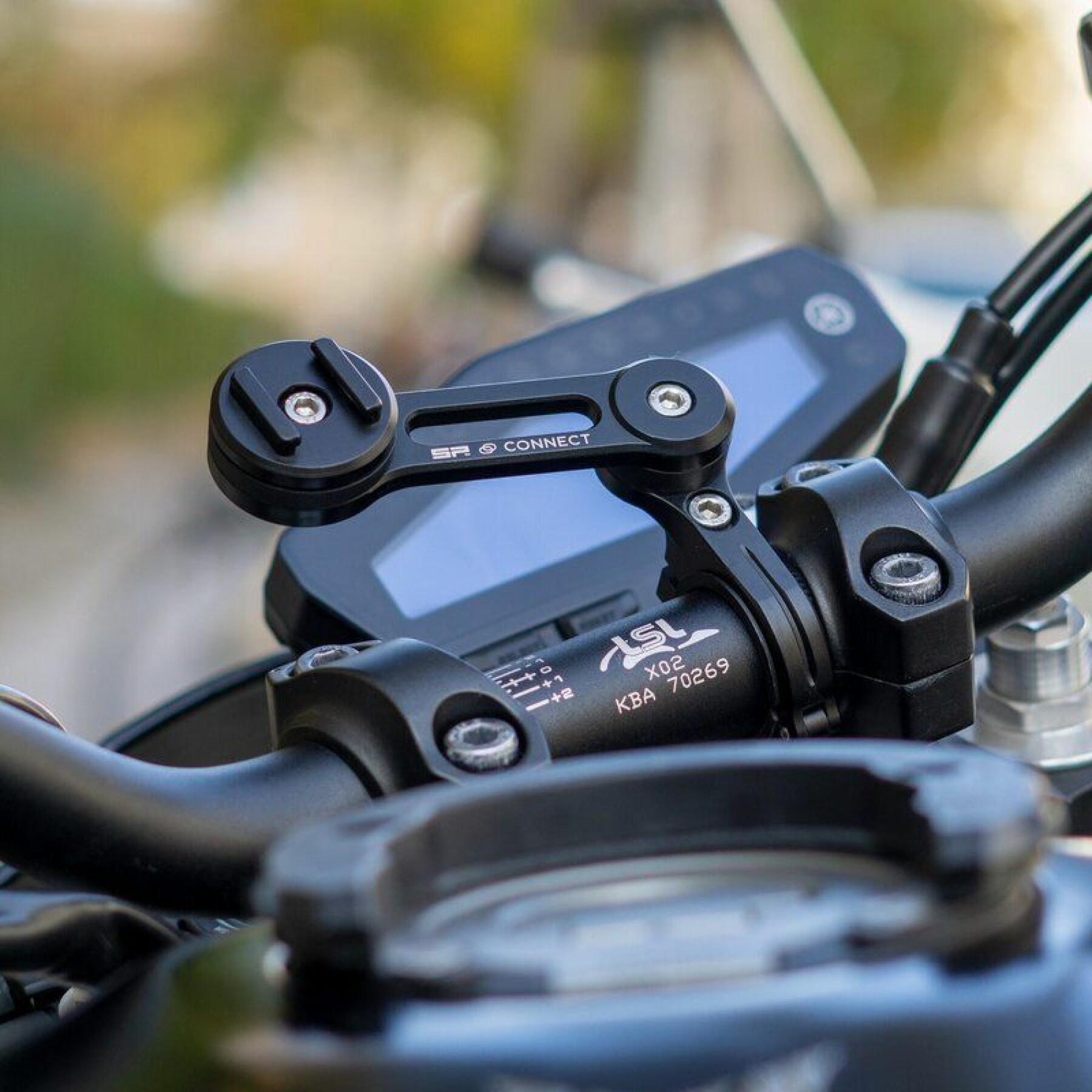 Suporte para smartphone de motocicleta Sp-Connect Pack Complet Sp-Connect Moto Bundle Fixé Sur Guidon Samsung S21