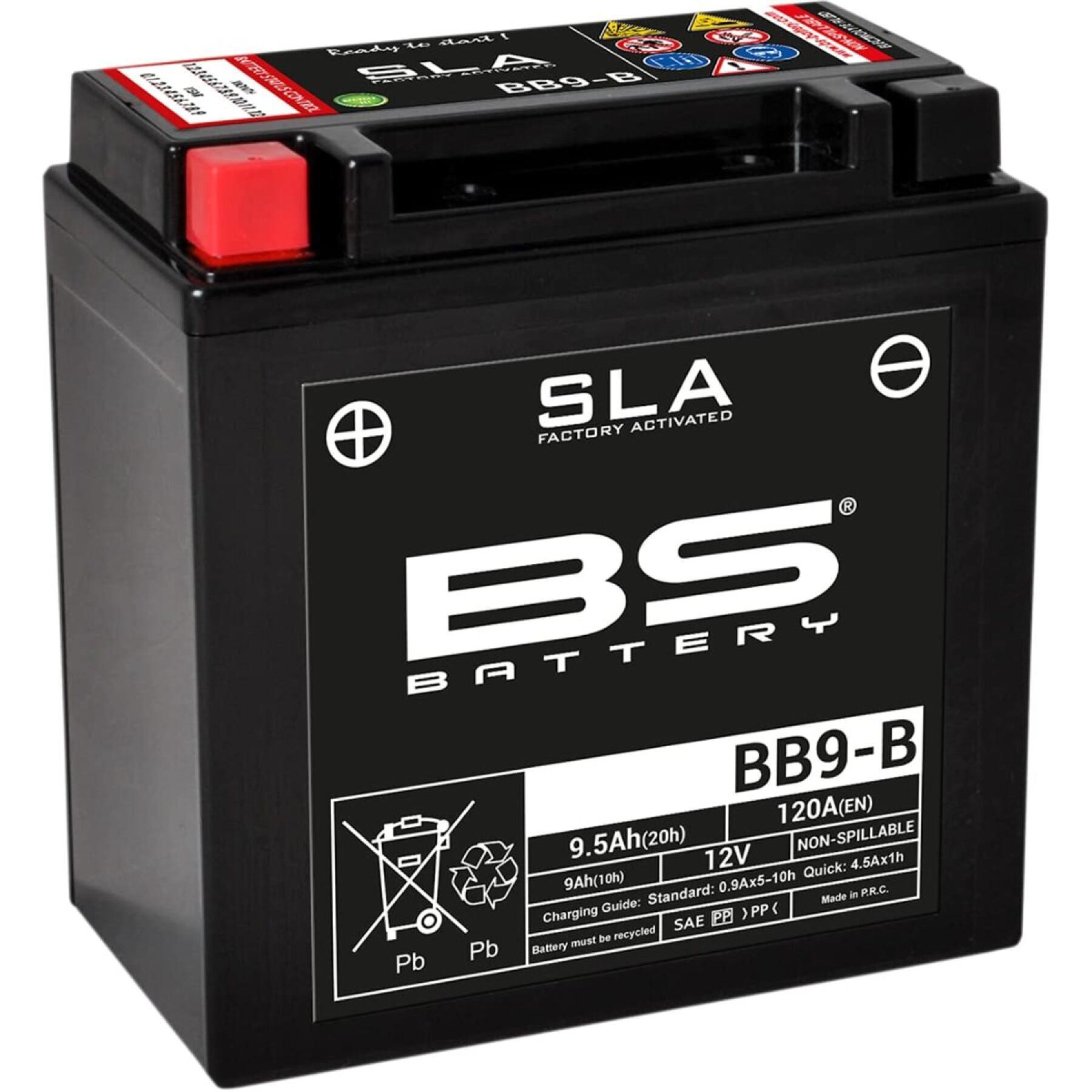 Bateria de motocicleta BS Battery SLA BTX12 - C (10Hr) - C (20Hr)