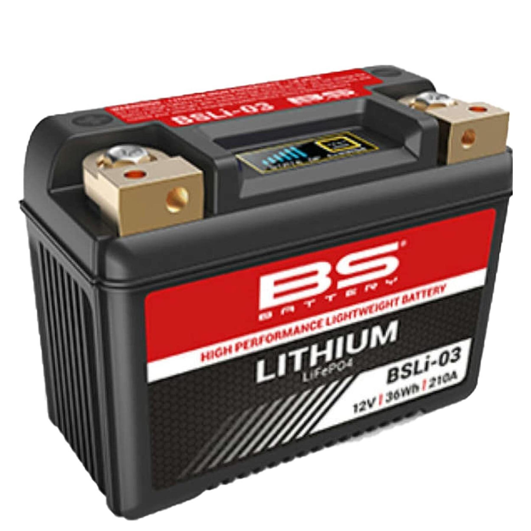Bateria de motocicleta BS Battery Lithium BSLI-03