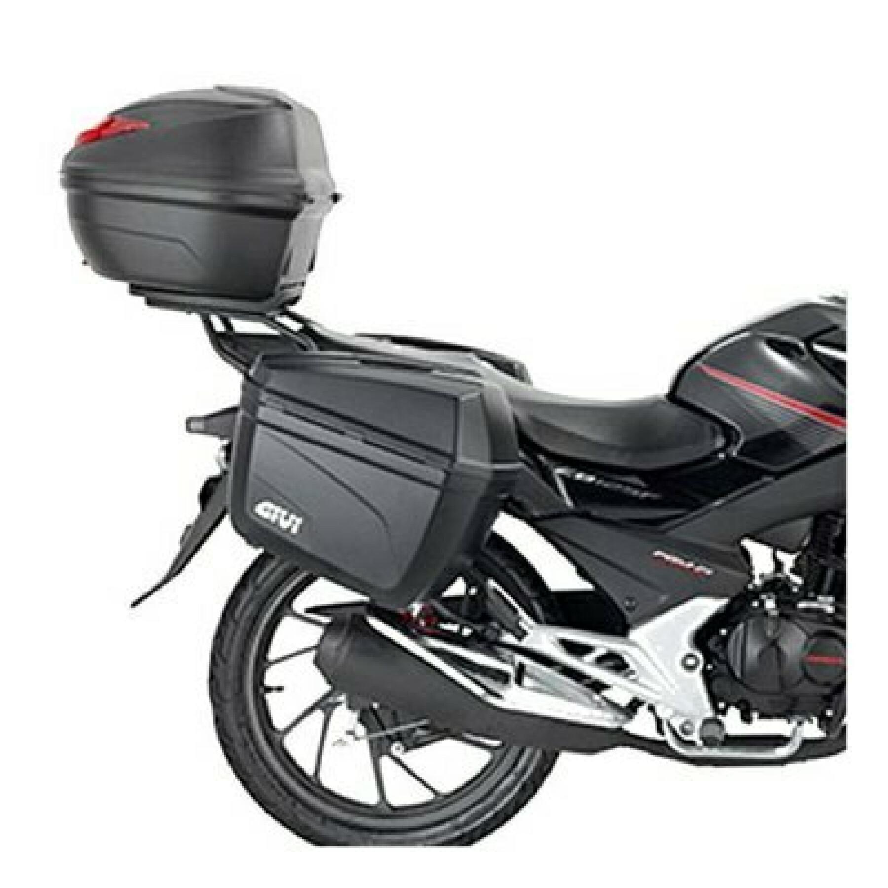 Suporte de mala lateral de motocicleta Givi Monokey Honda Cb 125 F (15 À 20)