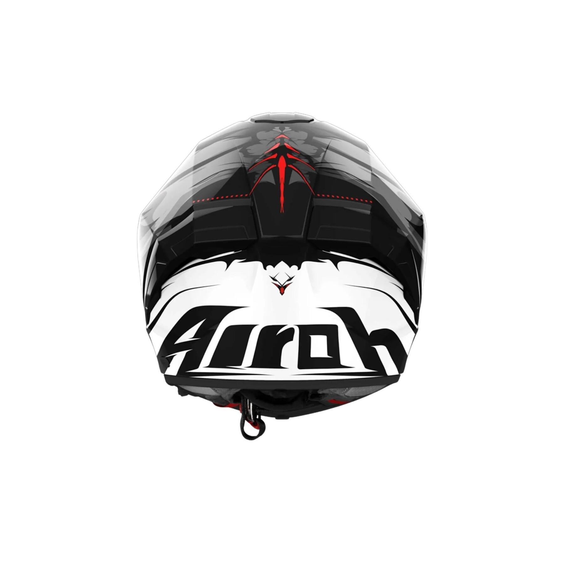 Capacete de motociclista de rosto inteiro Airoh Matryx Nytro