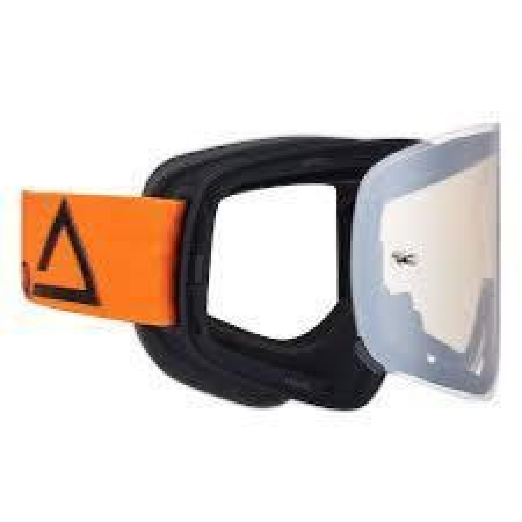 Óculos cruzados de motocicleta com lentes espelhadas de prata Amoq Vision Magnetic
