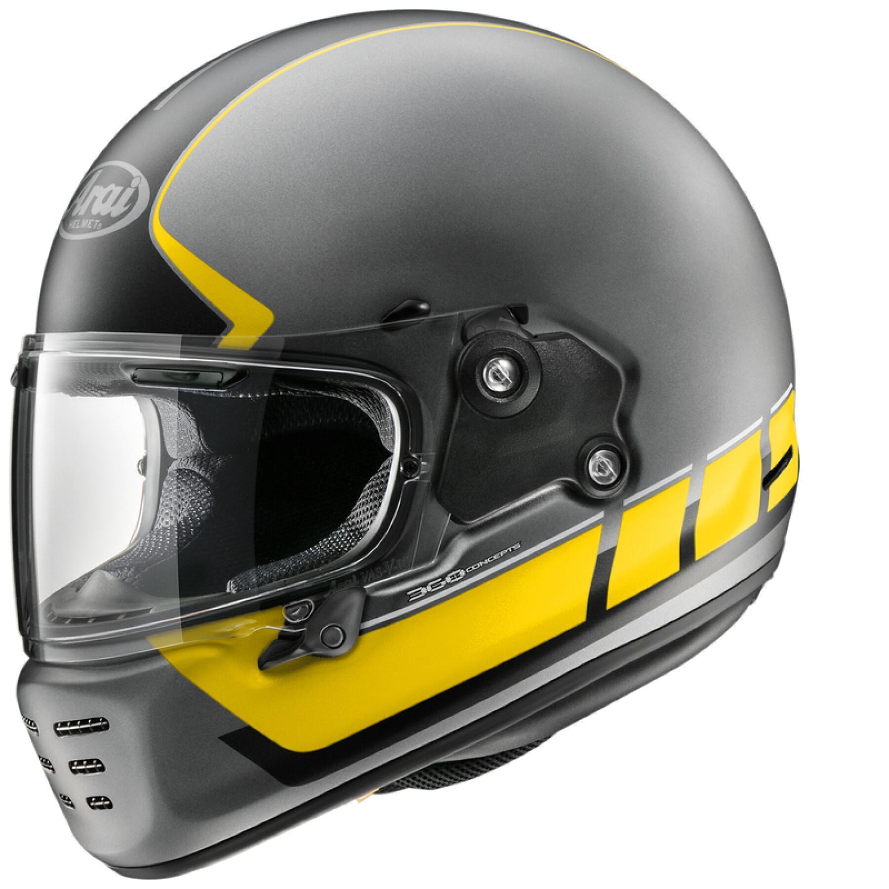 Capacete de motociclista de rosto inteiro Arai Concept-X Speedblock