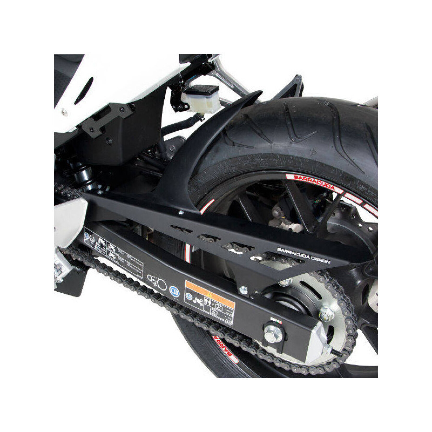 Guarda-lamas traseiros para motociclos Barracuda Honda Cb 500f