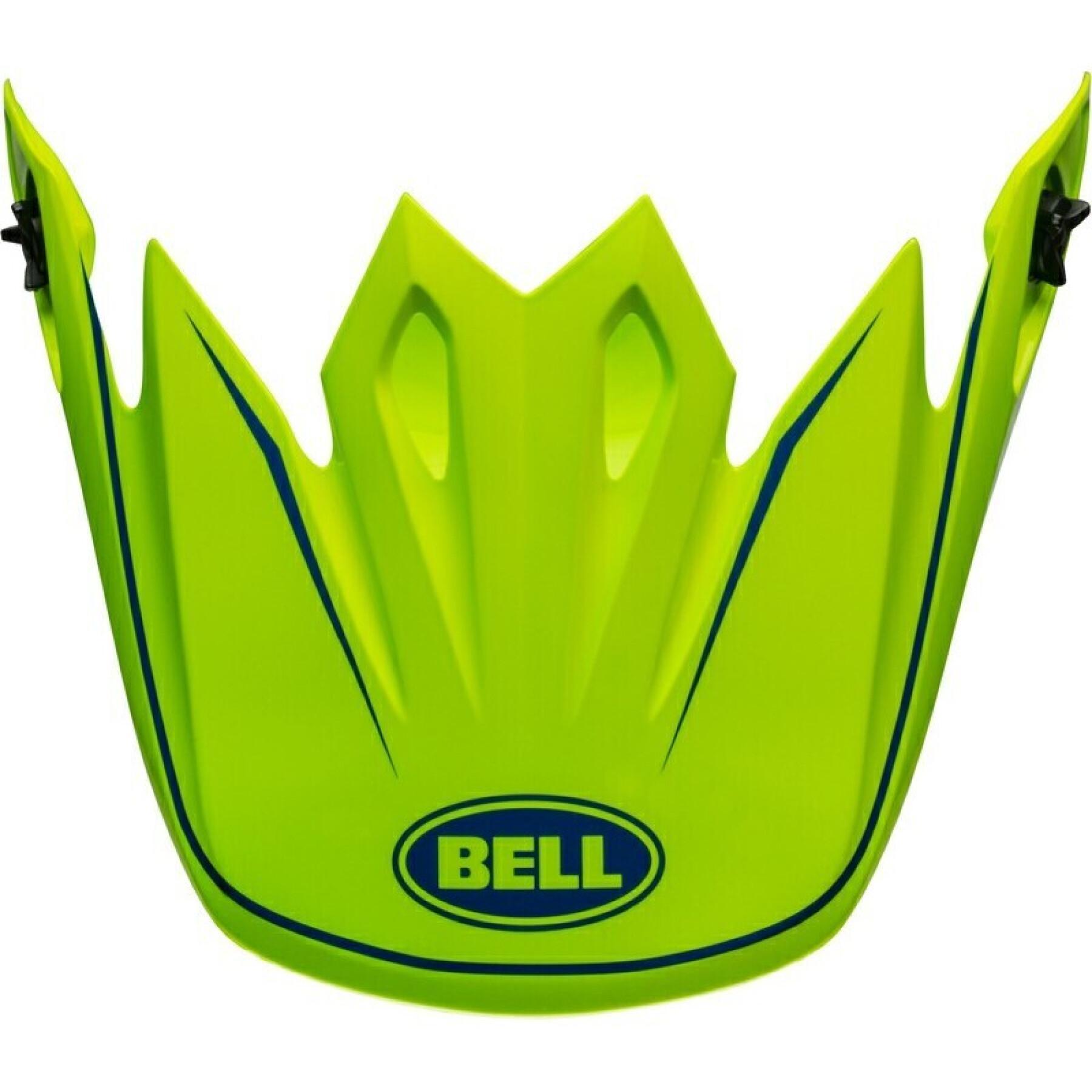 Viseira para capacete de motocross Bell MX-9 Mips - Zone Gloss Retina Sear
