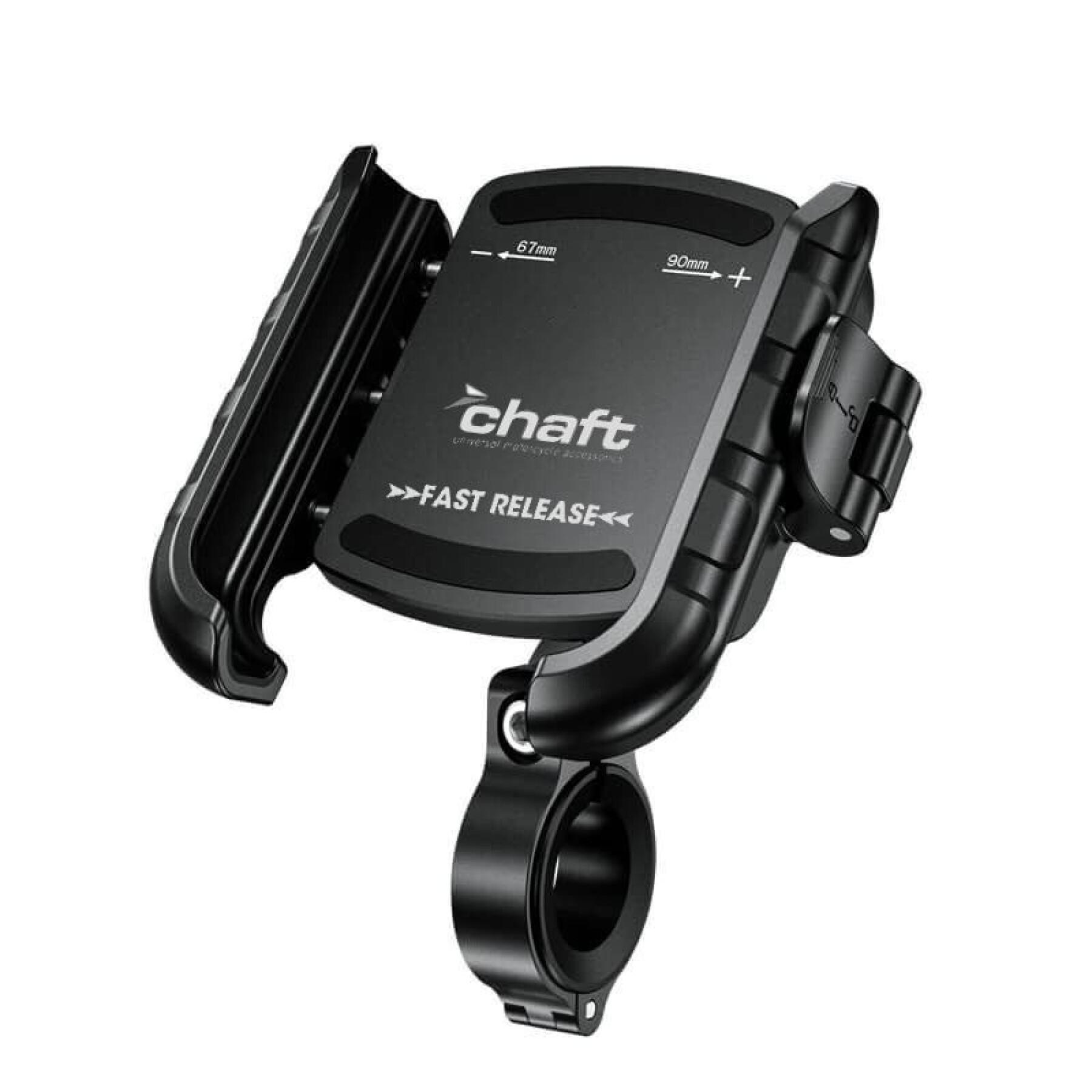 Portador de smartphone de motocicleta Chaft Fast Release