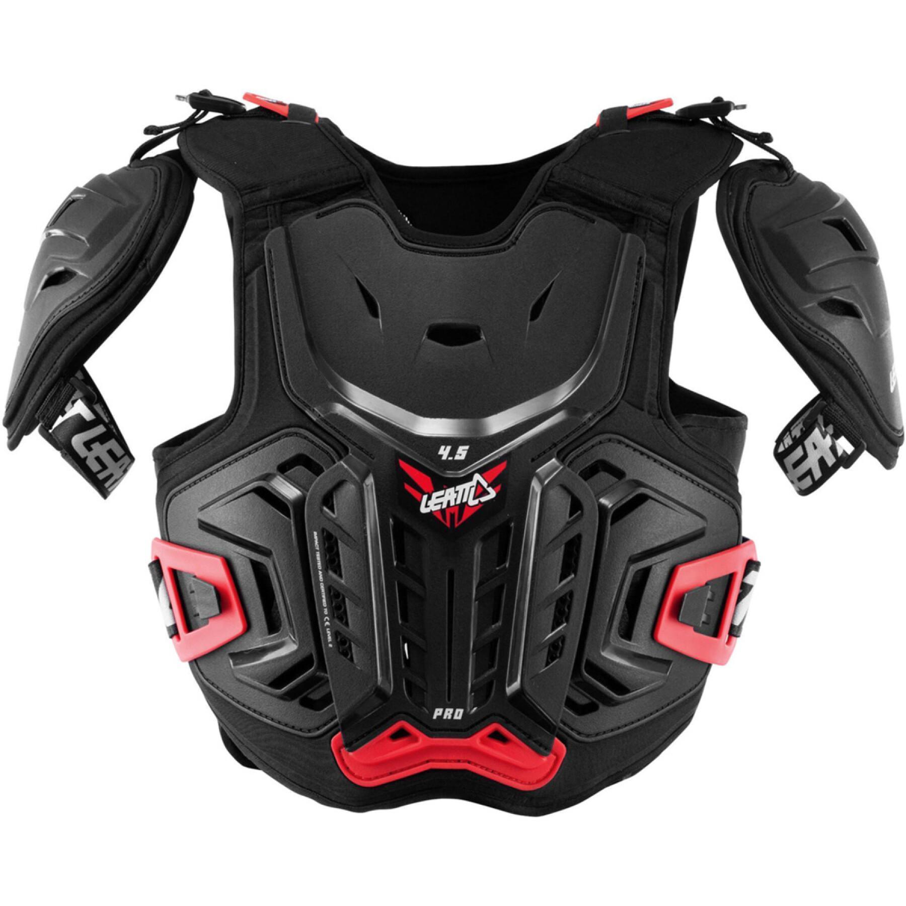 Protetor de peito de motocicleta para crianças Leatt cuirasse 4.5 Pro