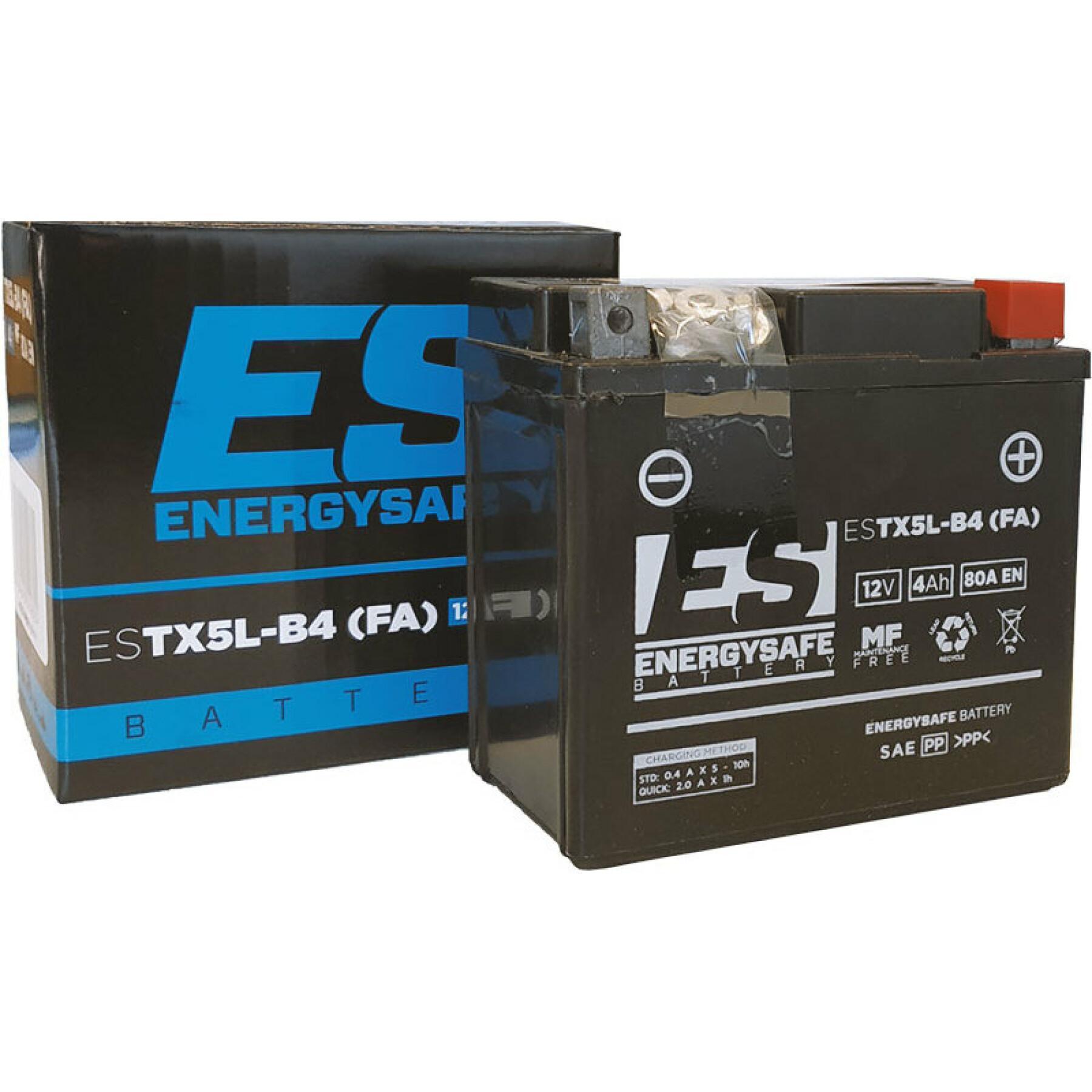 Bateria de motocicleta activada de fábrica Energy Safe CTX5L (FA)