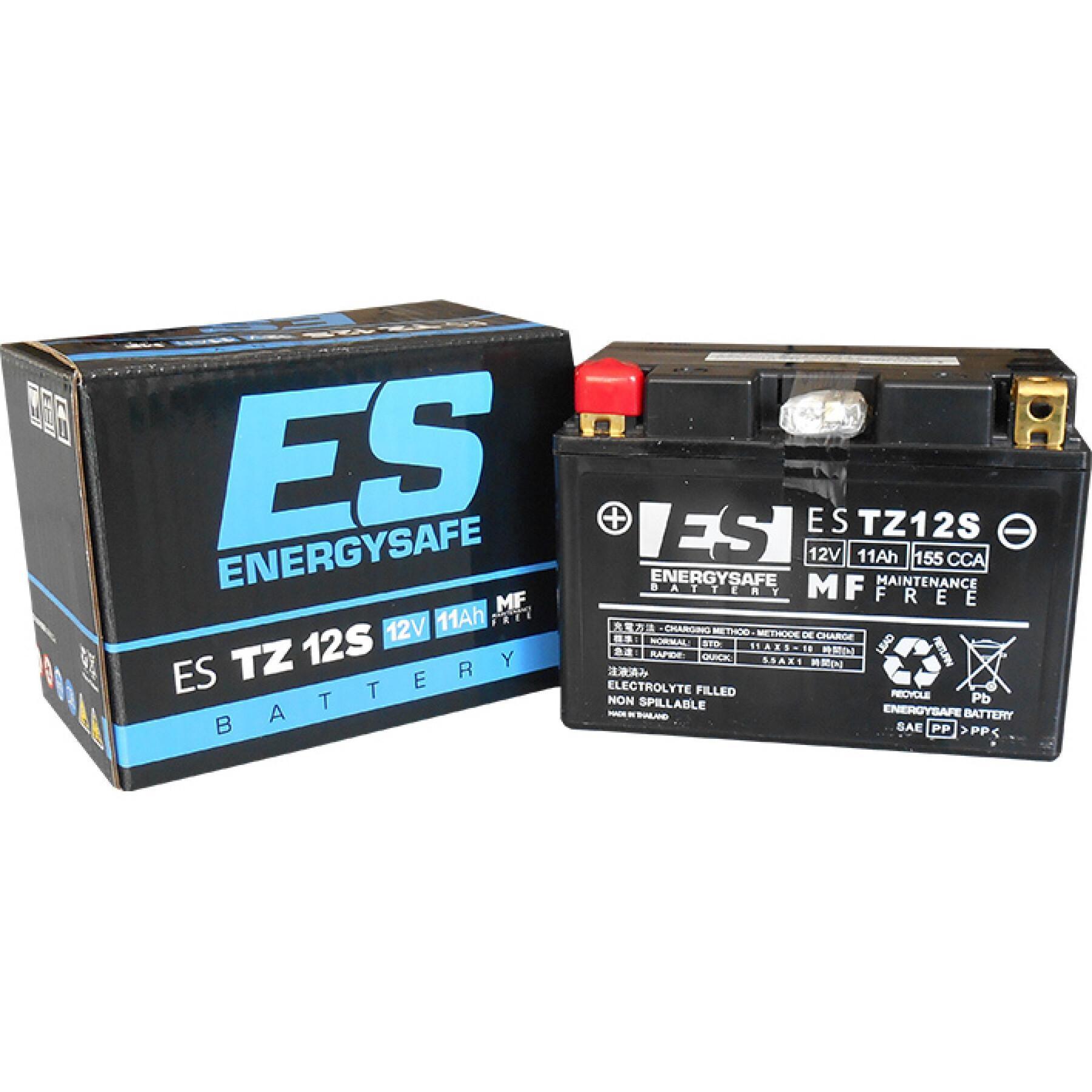 Bateria de motocicleta Energy Safe ESTZ12S 12V/11AH