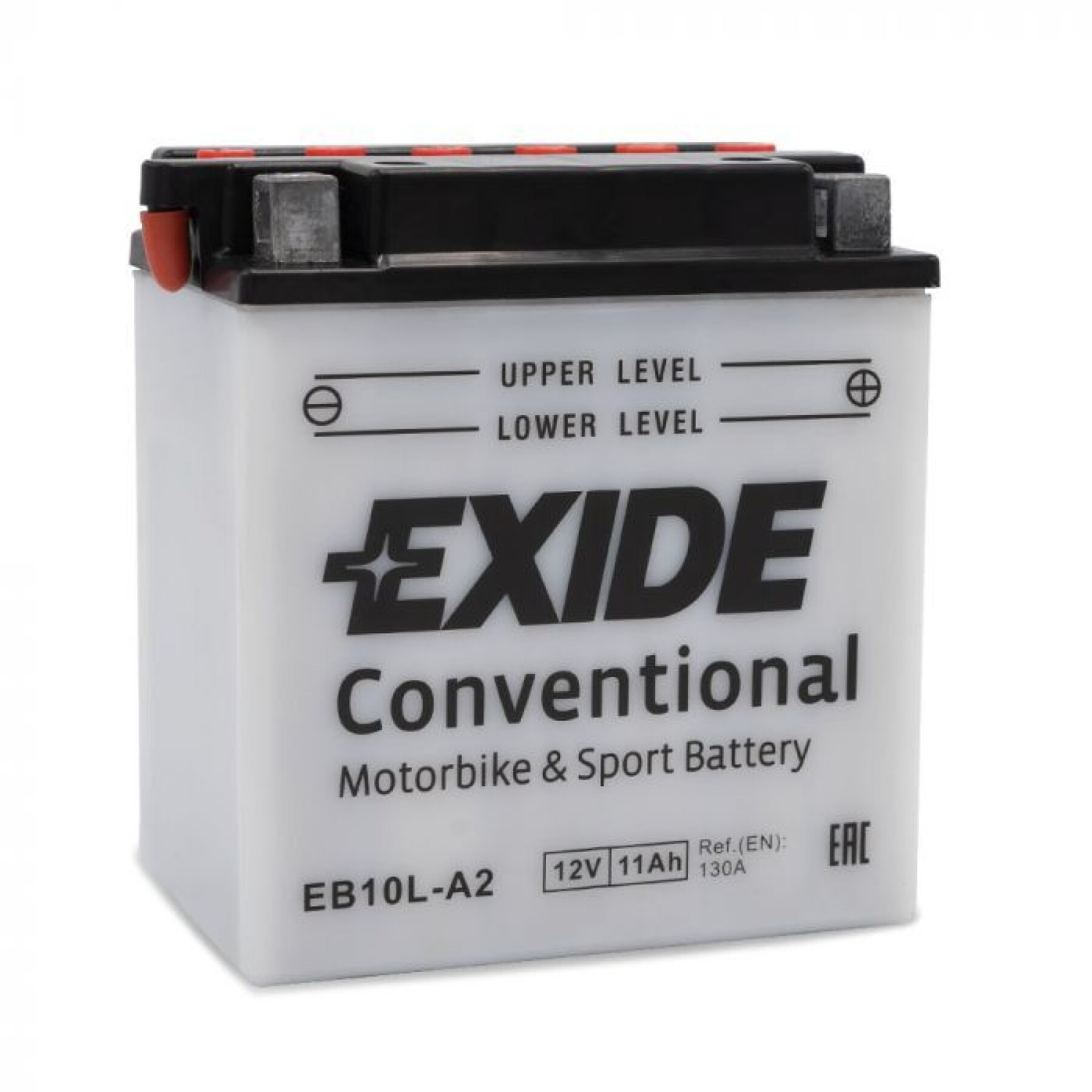 Bateria com eletrólito para motociclos Exide EB10L-A2