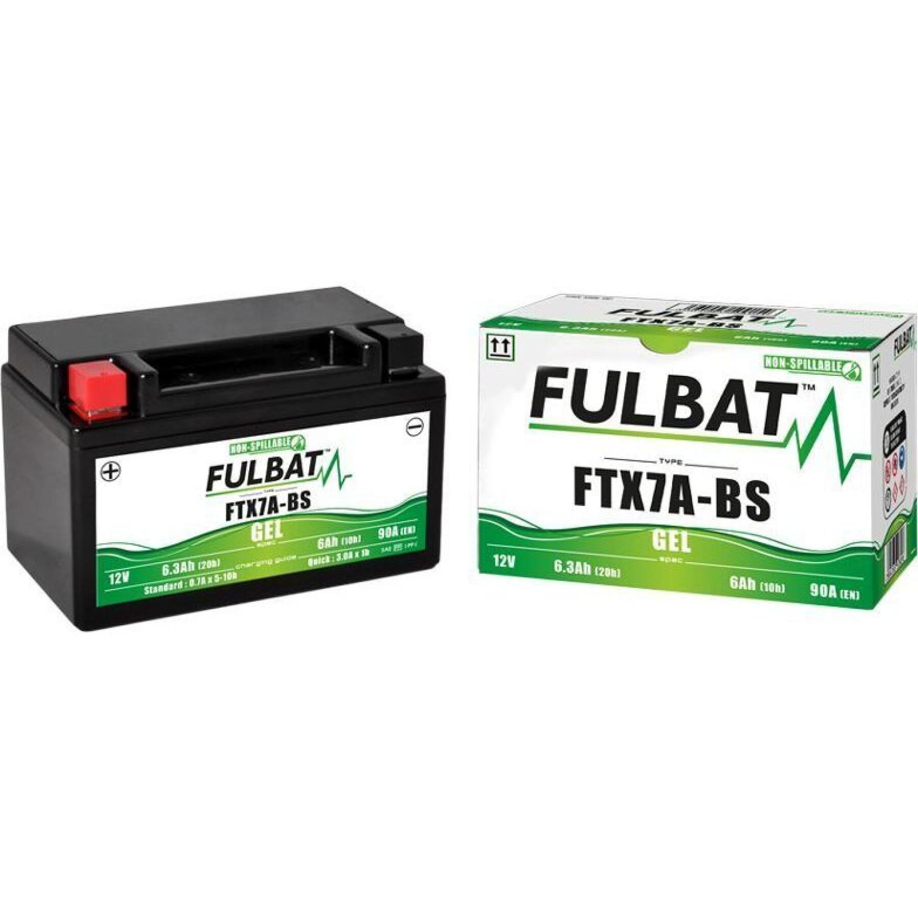 Bateria Fulbat FTX7A-BS Gel