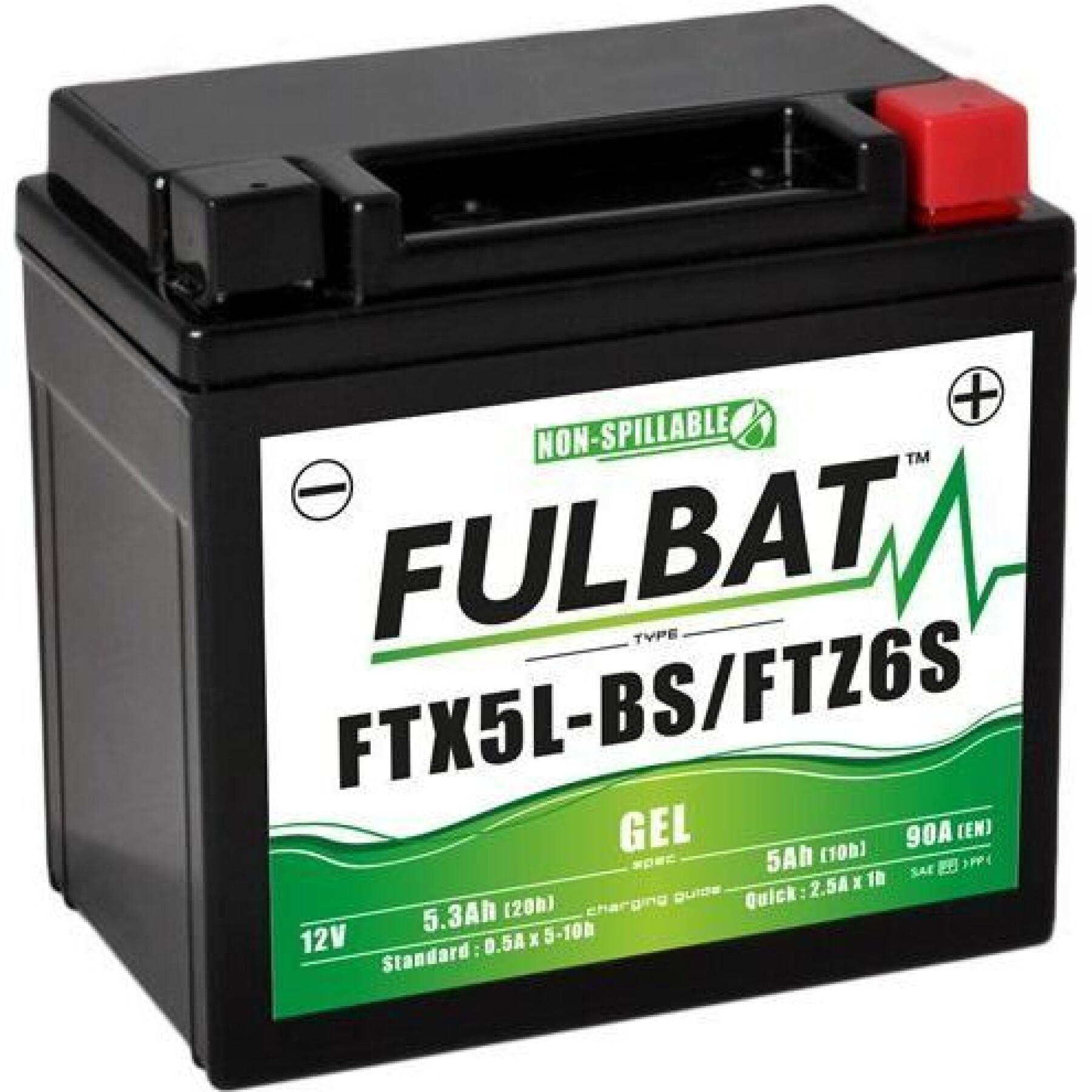 Bateria Fulbat FTX5L-BS Gel
