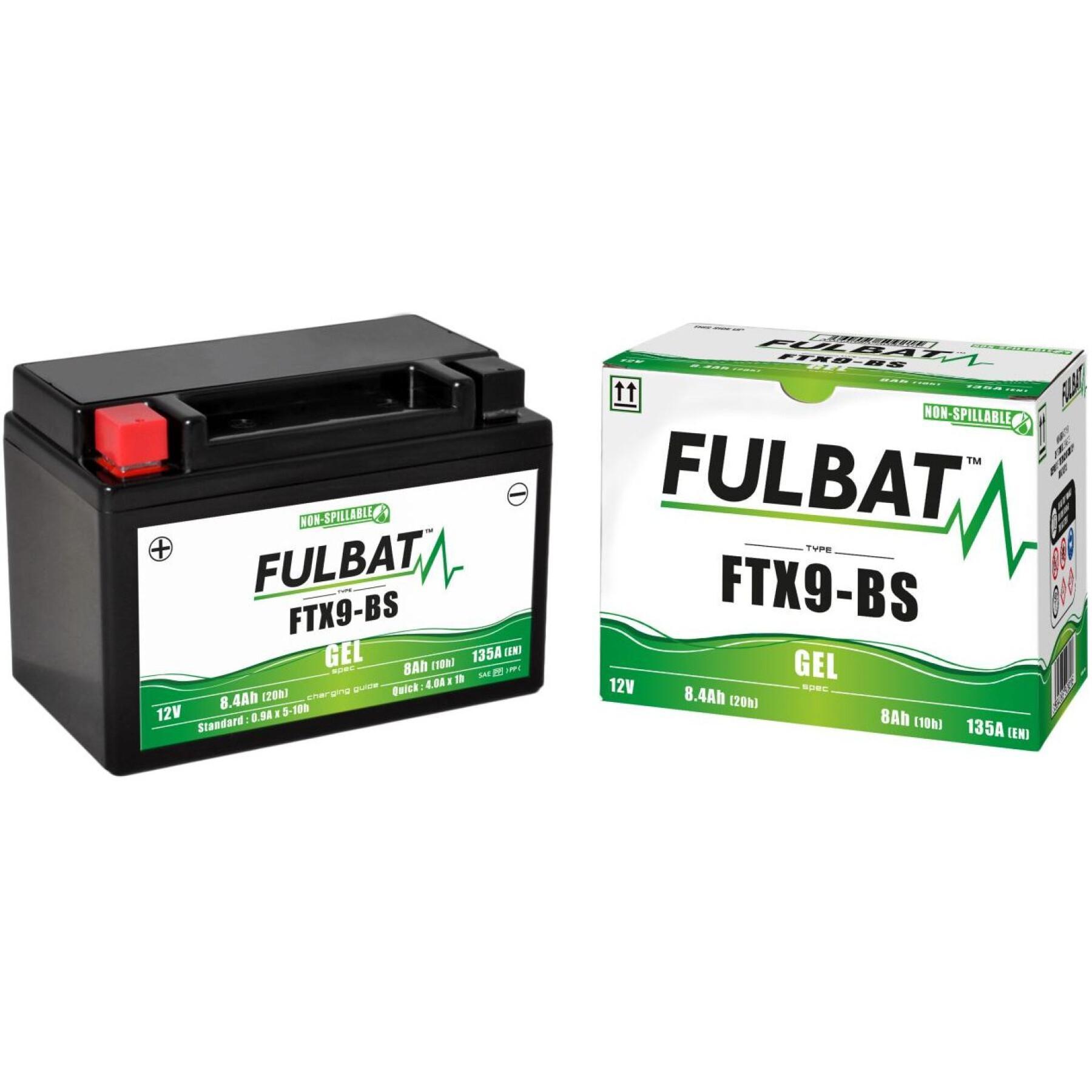 Bateria Fulbat FTX9-BS Gel