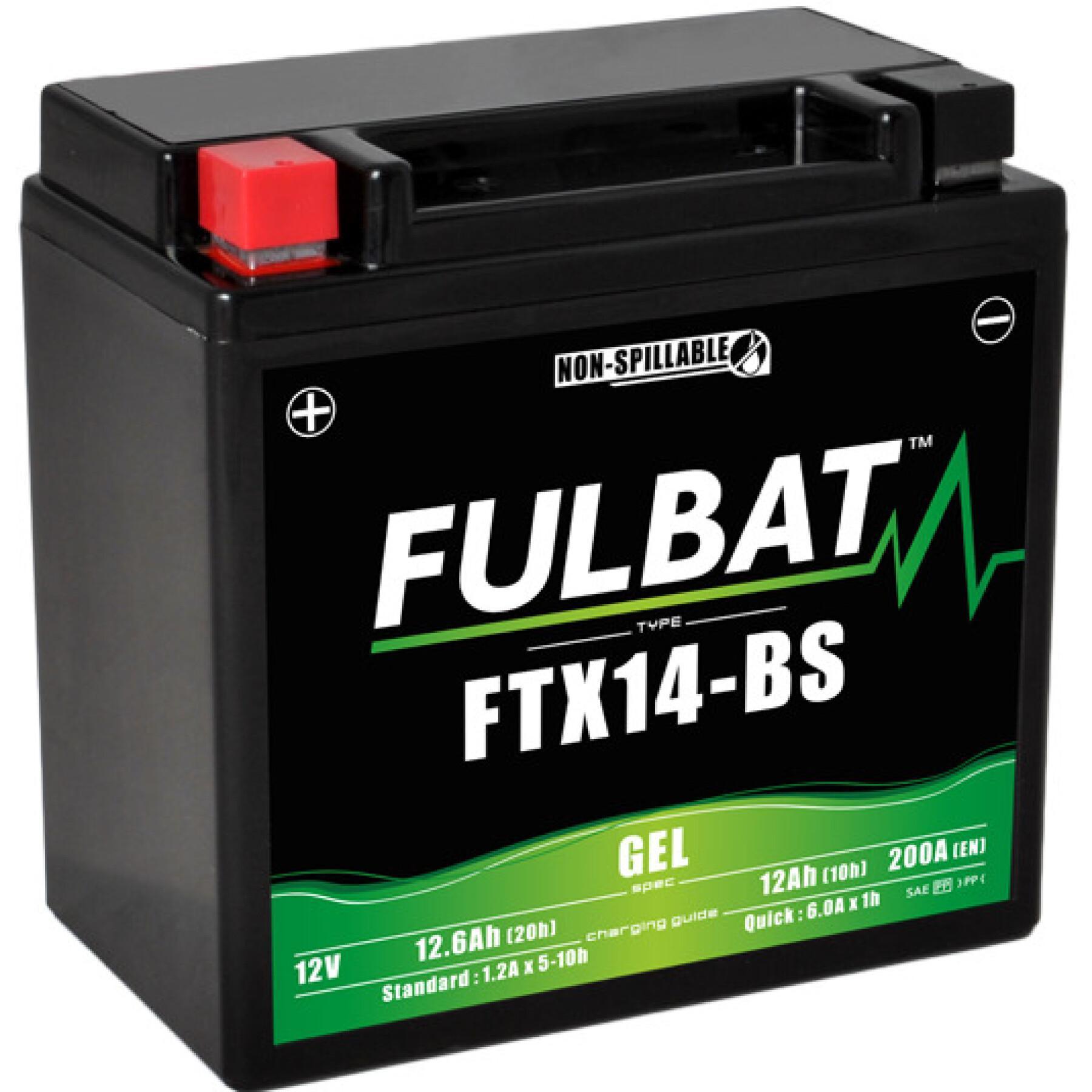Bateria Fulbat FTX14-BS Gel