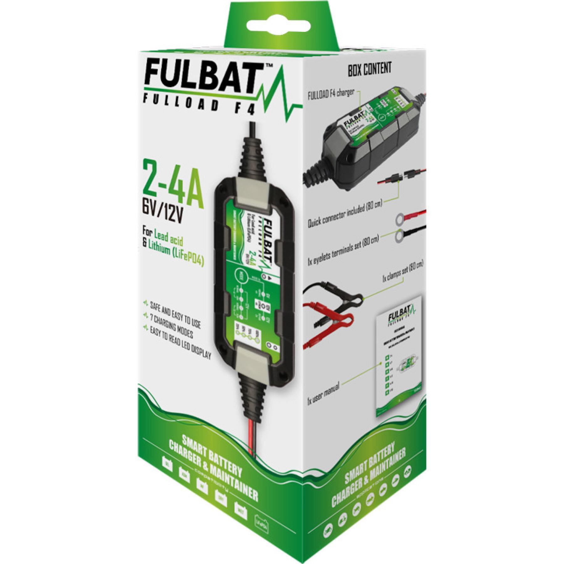 Carregador de bateria Fulbat Fulload F4