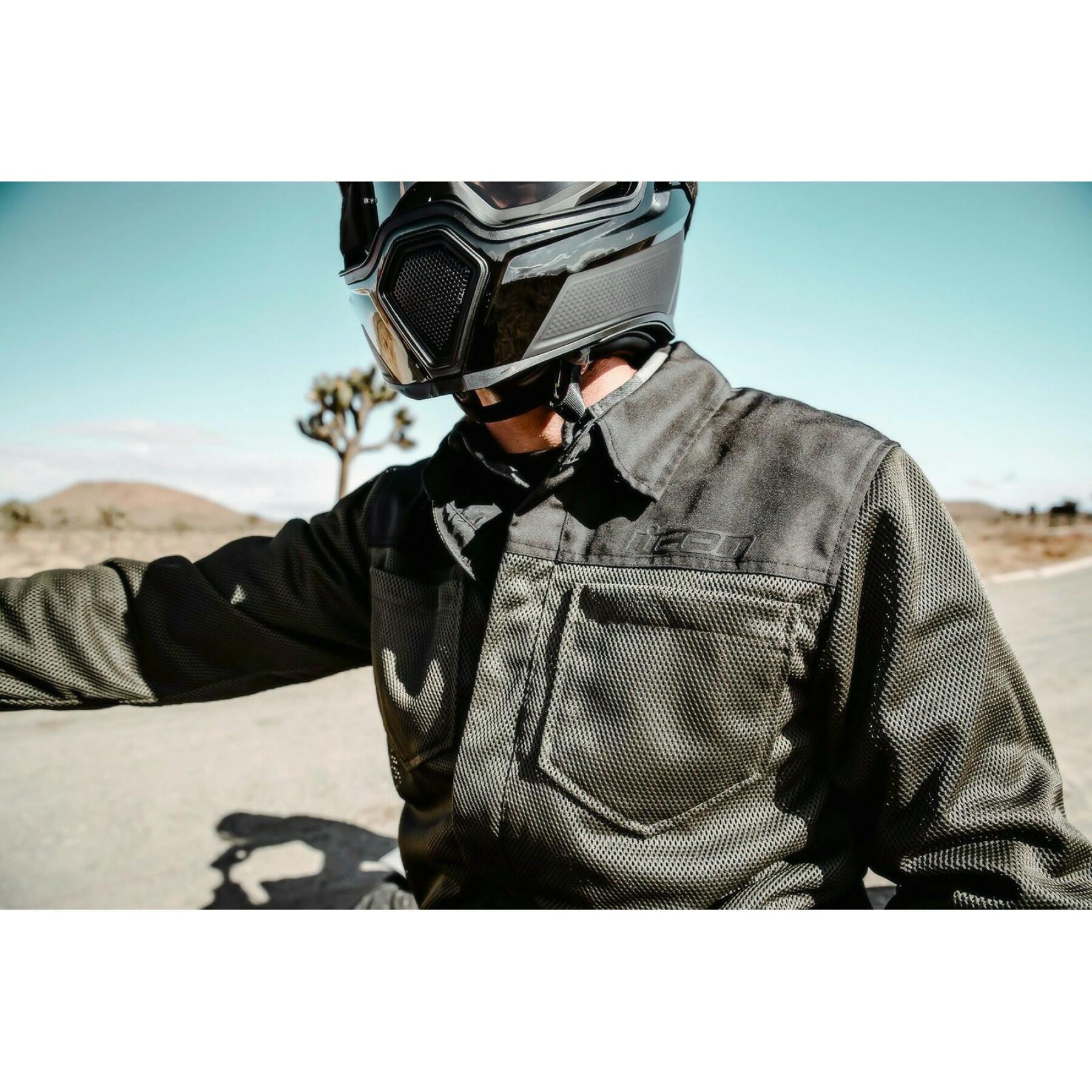 Camisa de motocicleta Icon Upstate Riding