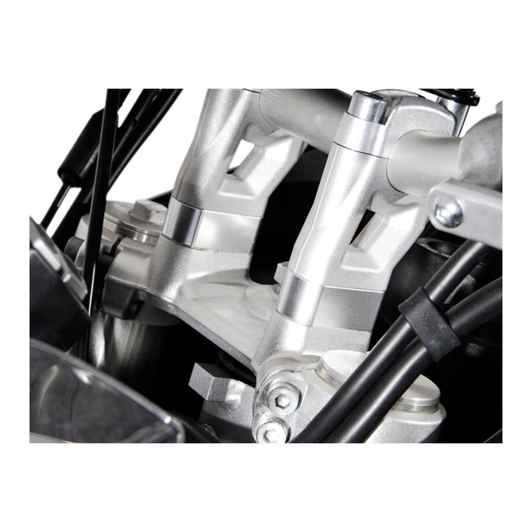 Extensões do guiador da motocicleta h20 mm.modelos triumph tiger 800 / 1200 SW-Motech