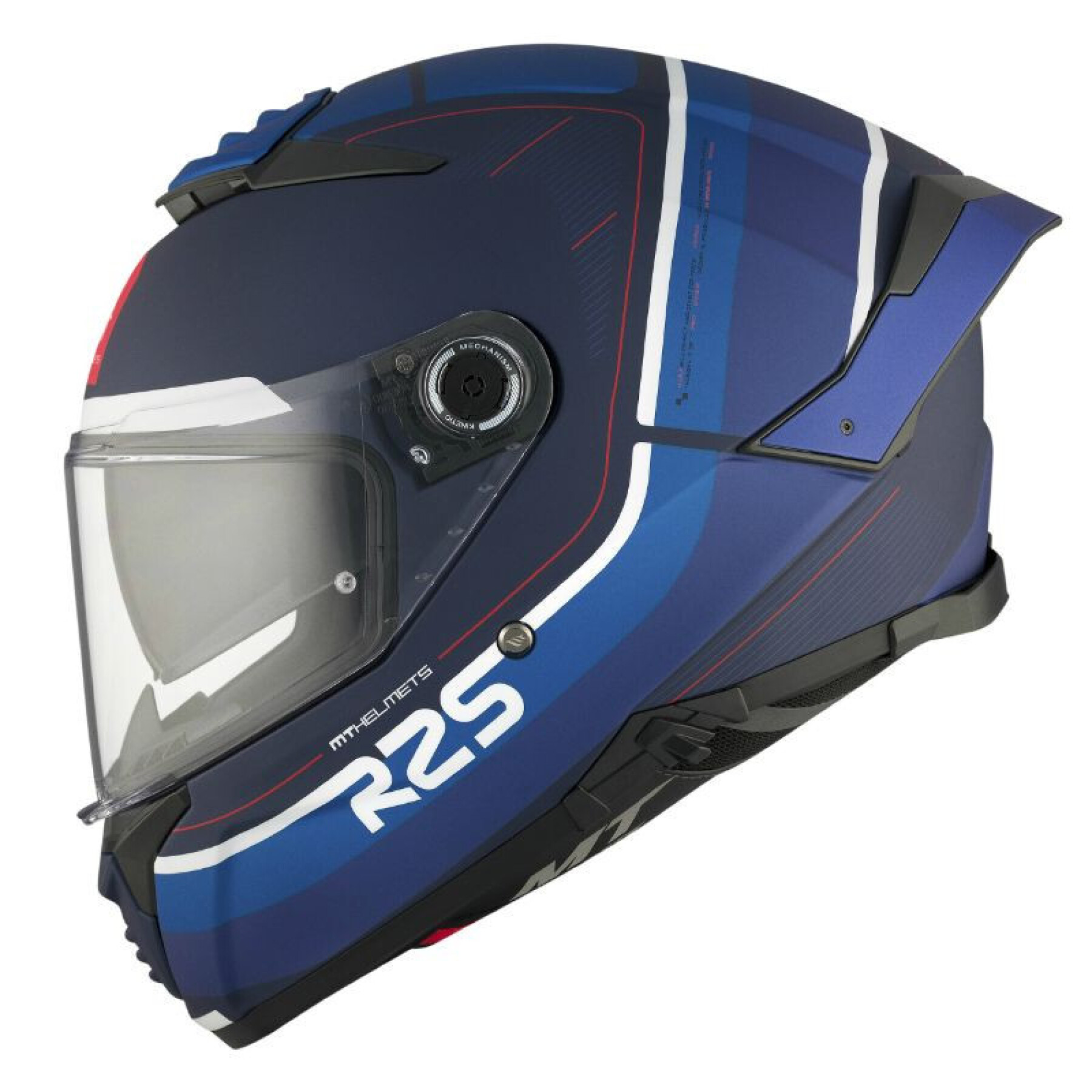 Capacete facial completo MT Helmets Thunder 4 SV R25 C7
