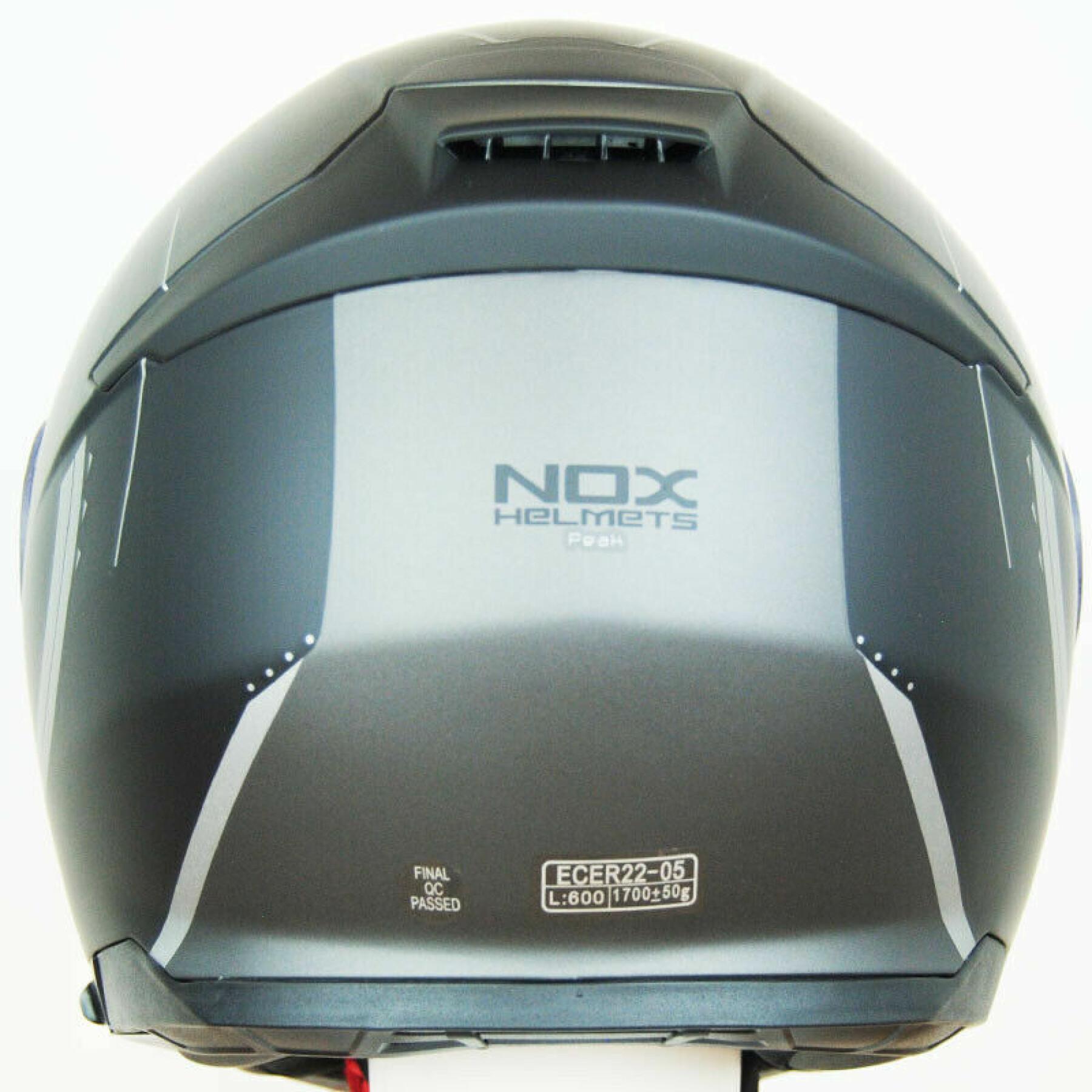 Capacete de motocicleta modular Nox N965 Peak