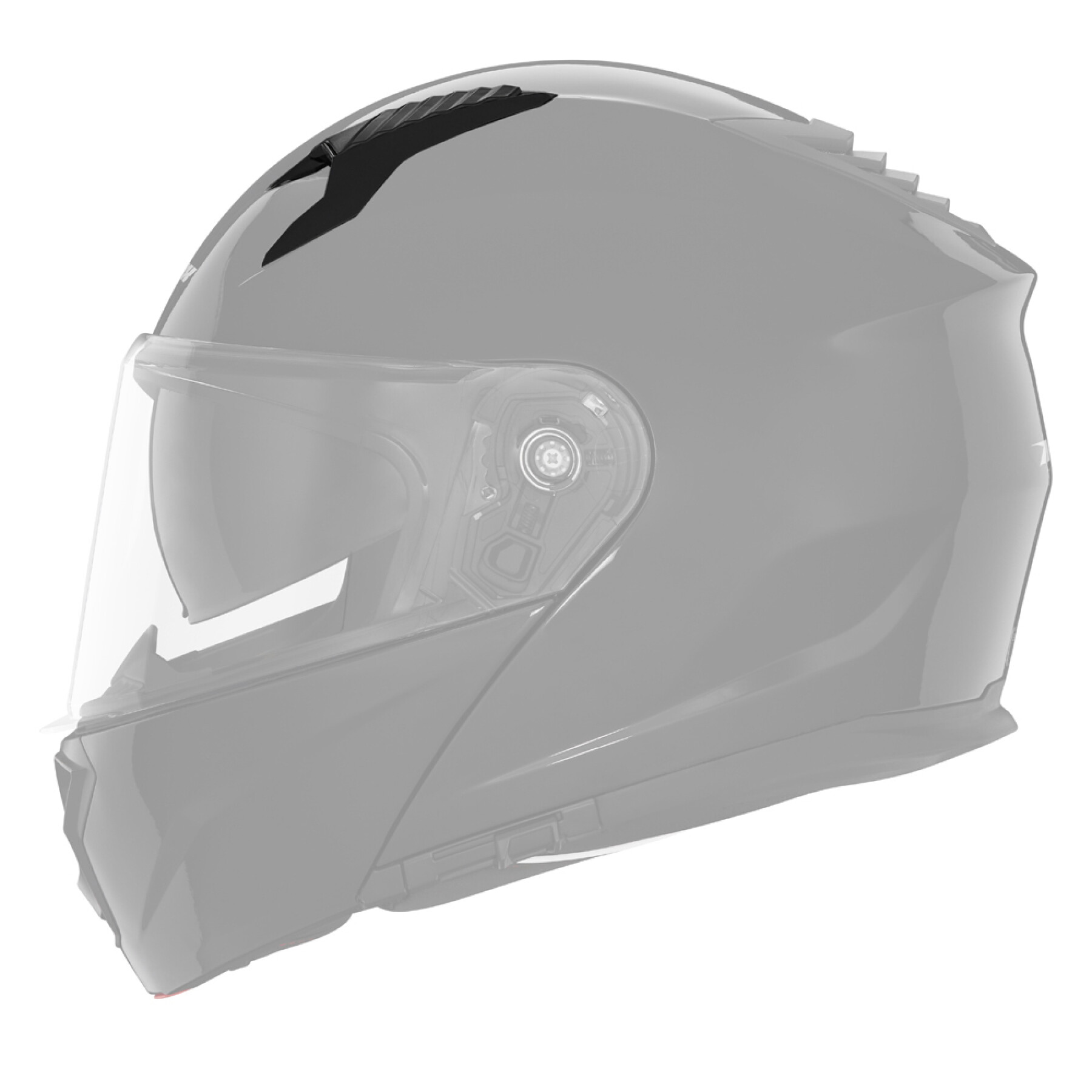 Capacete de motociclista com ventilação superior Nox N 968
