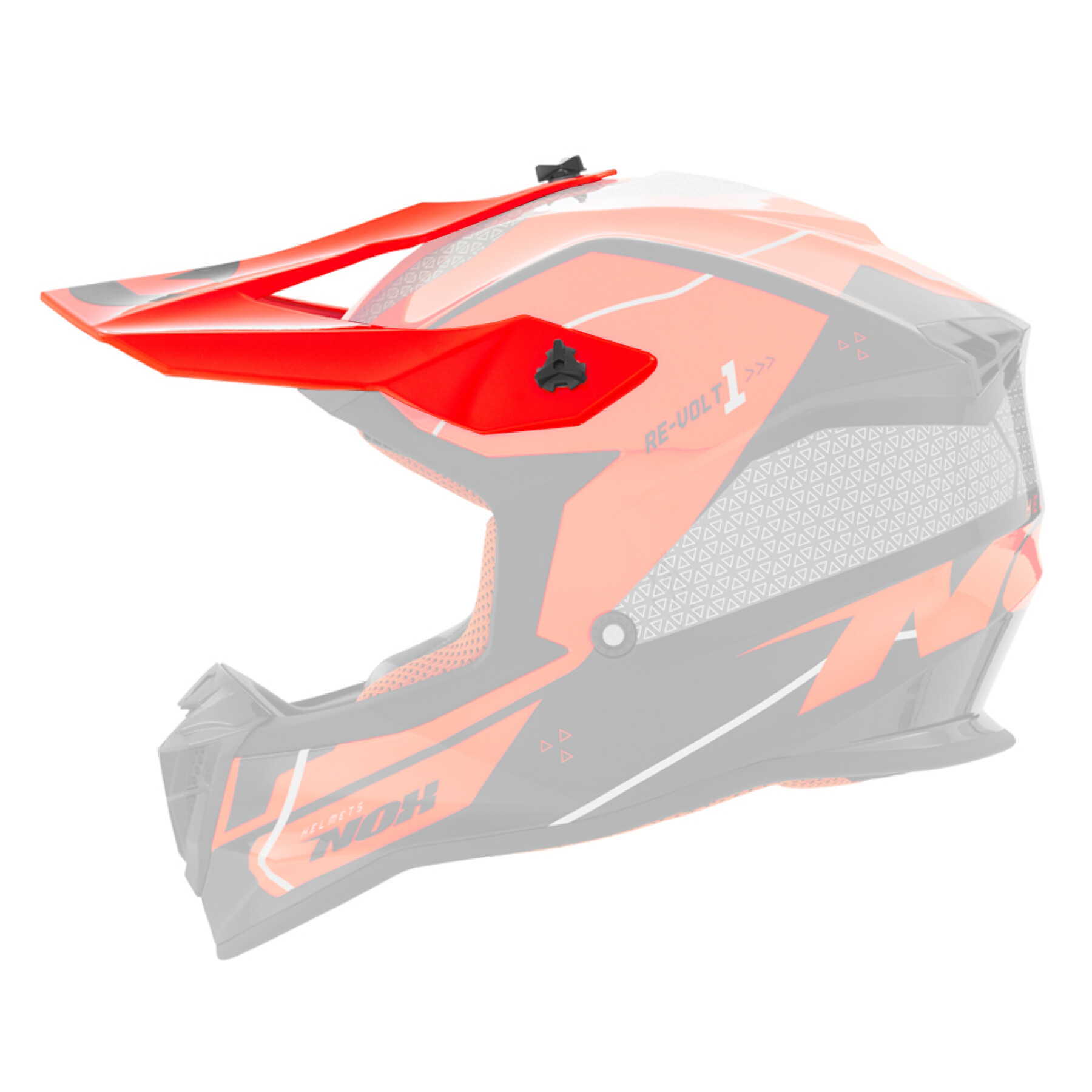 Viseira para capacete de motocross Nox 633 Revolt