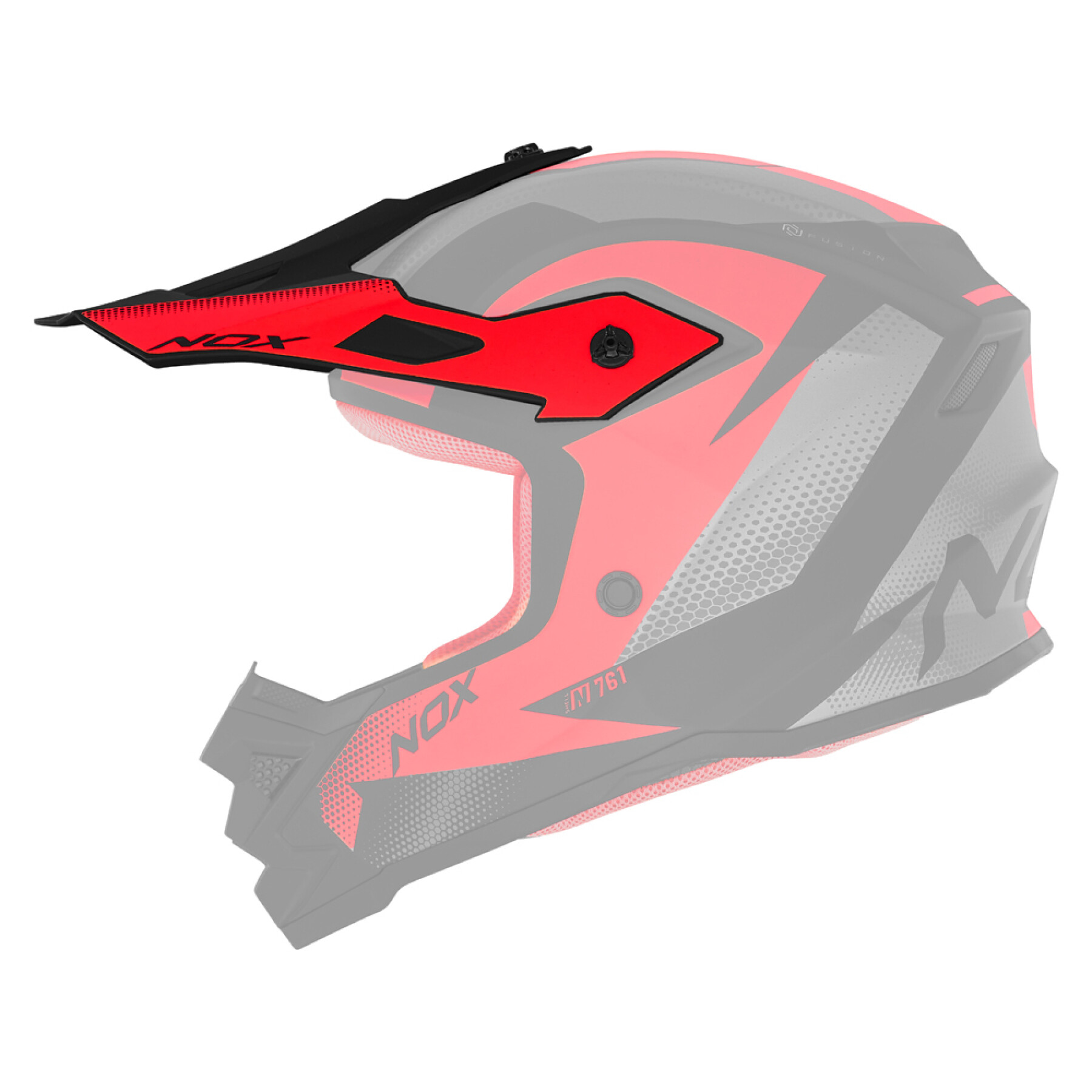 Viseira para capacete de motocross Nox 761 Fusion