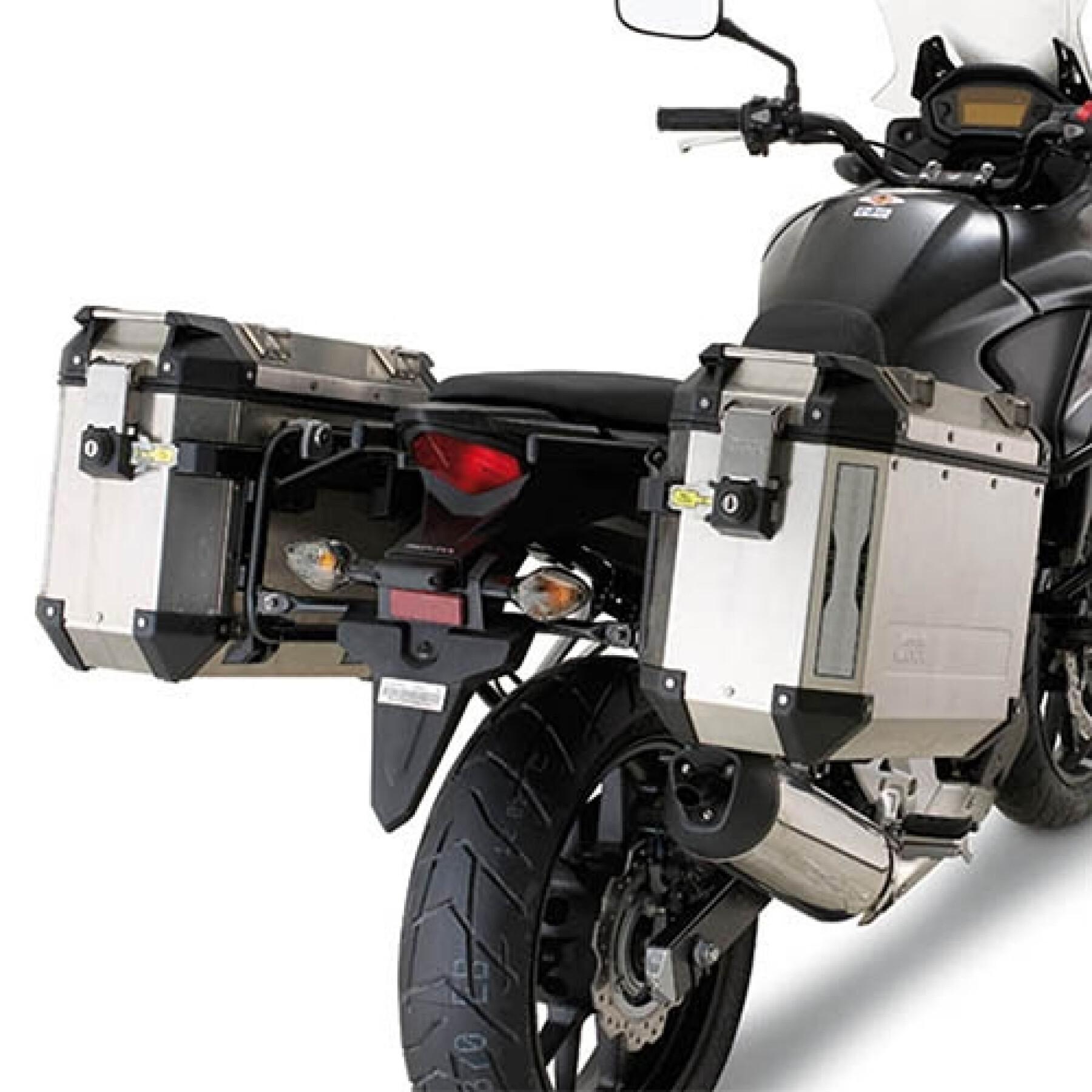 Suporte de mala lateral de motocicleta Givi Monokey Cam-Side Honda Cb 500 X (13 À 18)