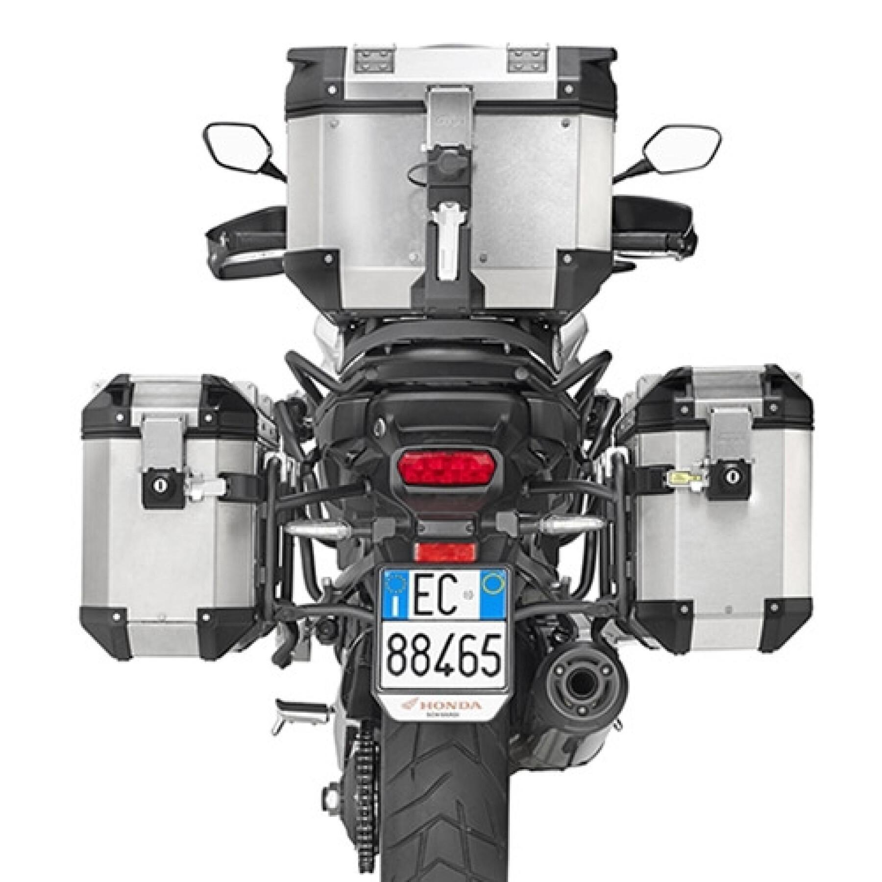Suporte de mala lateral de motocicleta Givi Monokey Cam-Side Honda Crossrunner 800 (15 À 19)