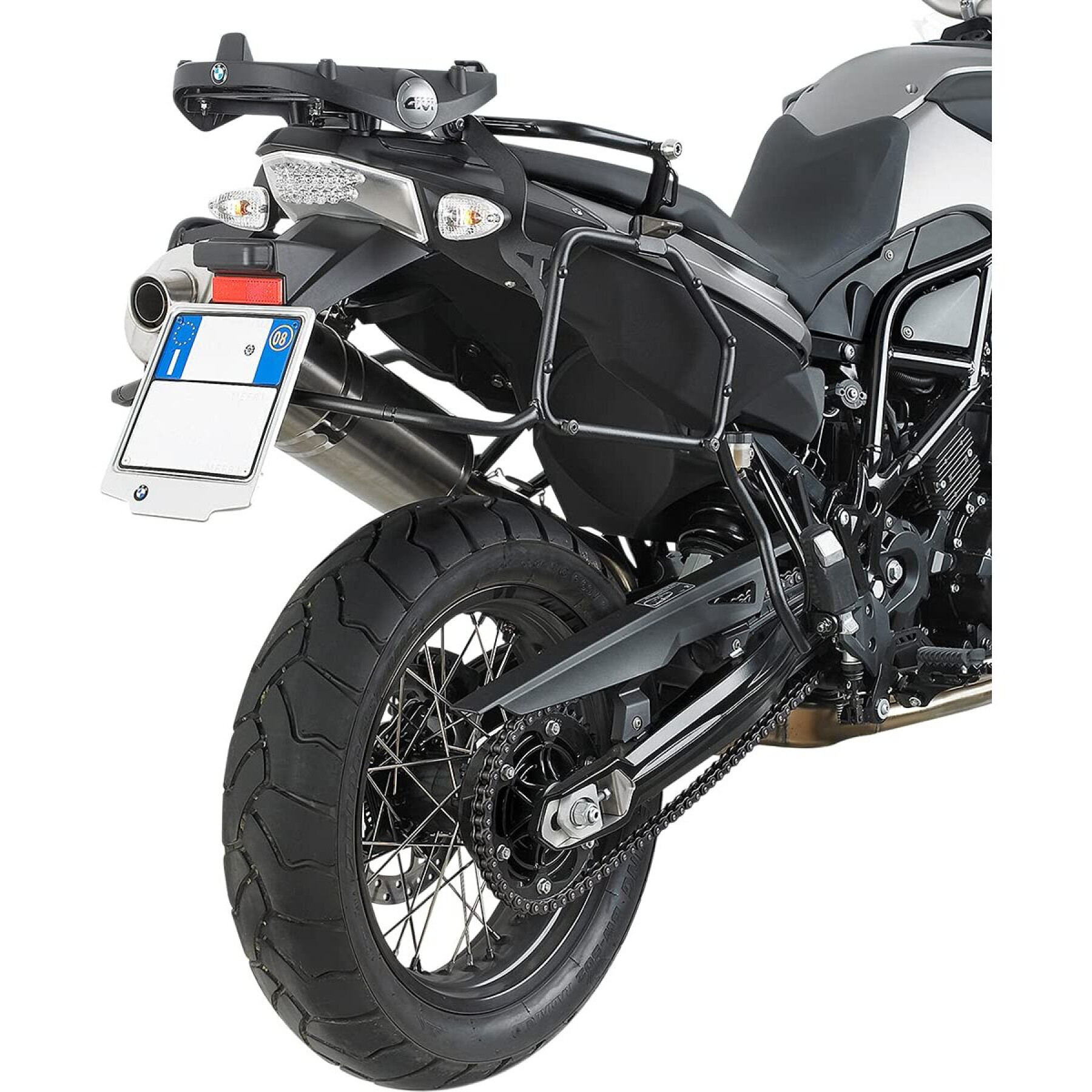 Suporte de mala lateral de motocicleta Givi Monokey Bmw F 650 Gs/F 800 Gs (08 À 17)