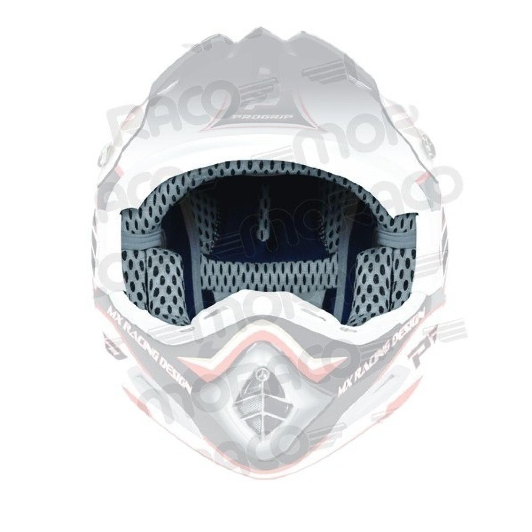 Interior e bochechas do capacete de motocicleta de espuma Progrip 3073