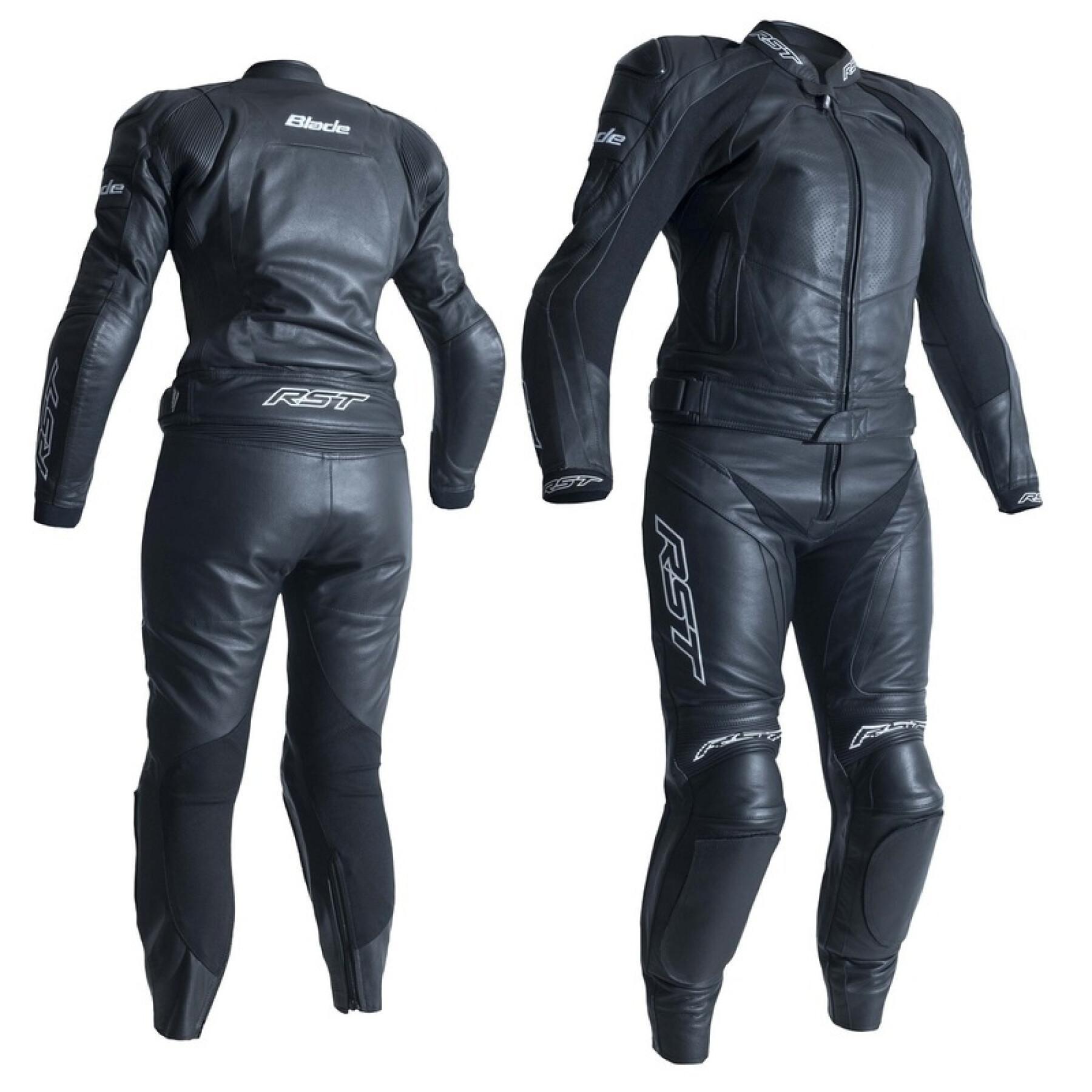 Casaco de couro de motociclista para mulheres RST Blade Sport II