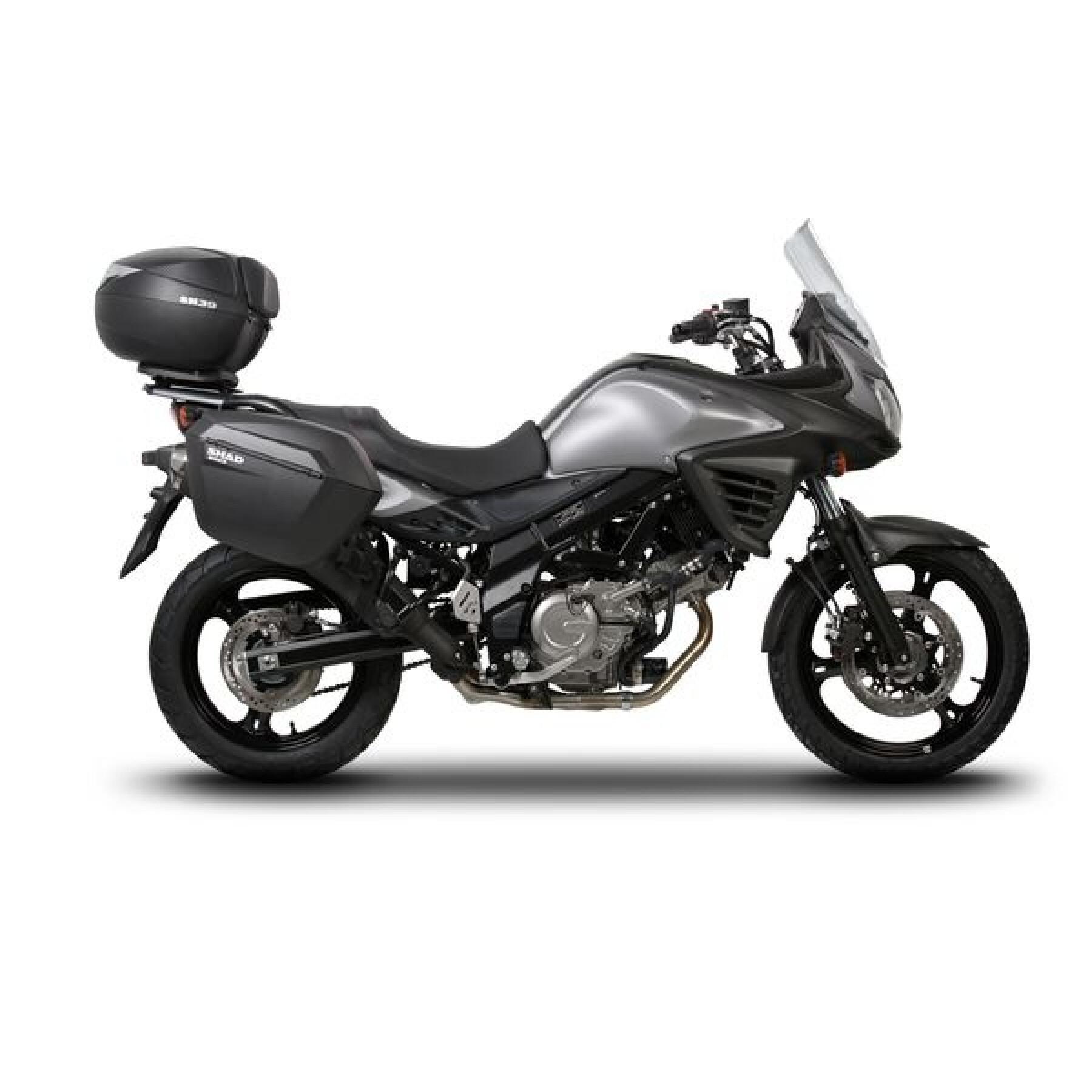 Suporte de mala lateral de moto Shad Sistema 3P Suzuki 650 V-Strom (12 TO 16)