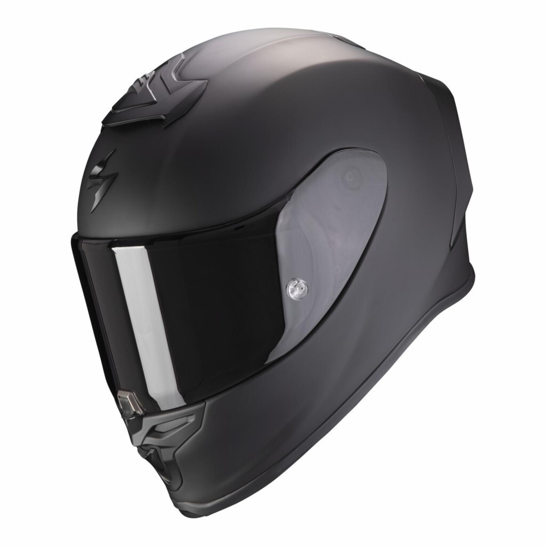 Capacete de motociclista de rosto inteiro Scorpion Exo-R1 Evo Air Solid ECE 22-06