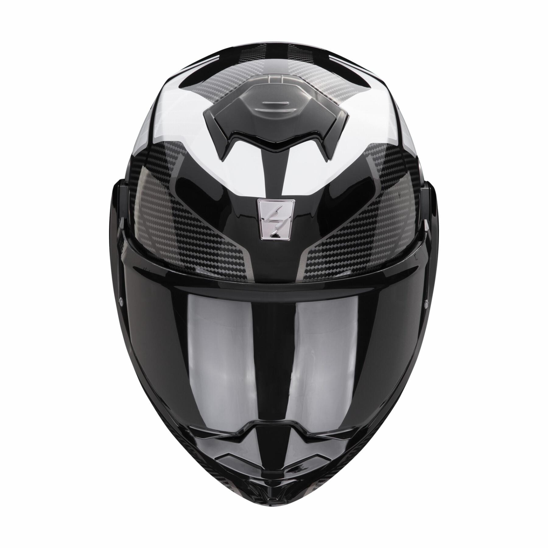 Capacete de motociclista de rosto inteiro Scorpion Exo-Tech Evo Animo ECE 22-06