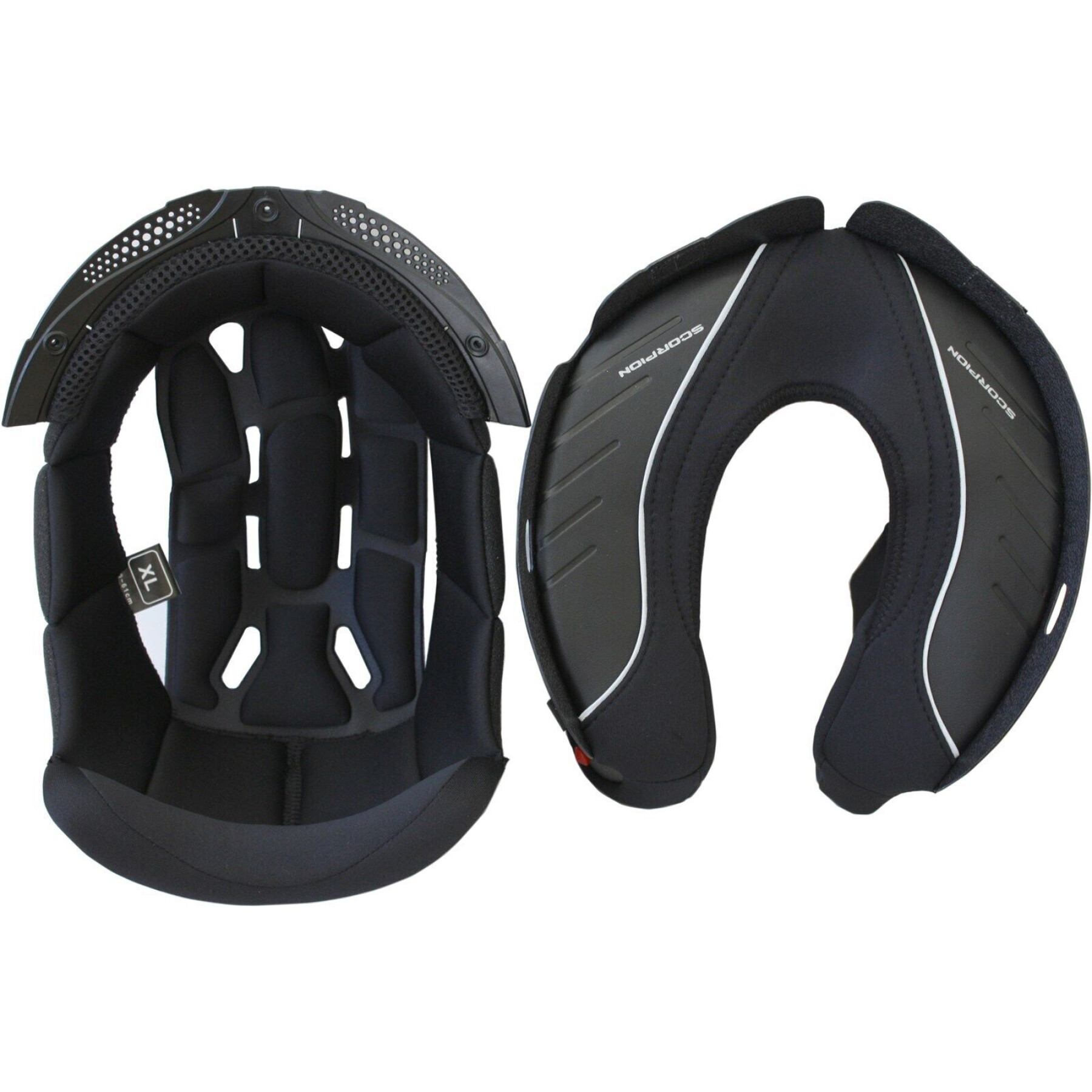 Forro de capacete de motociclista Scorpion Exo-930 Evo/Adx-2