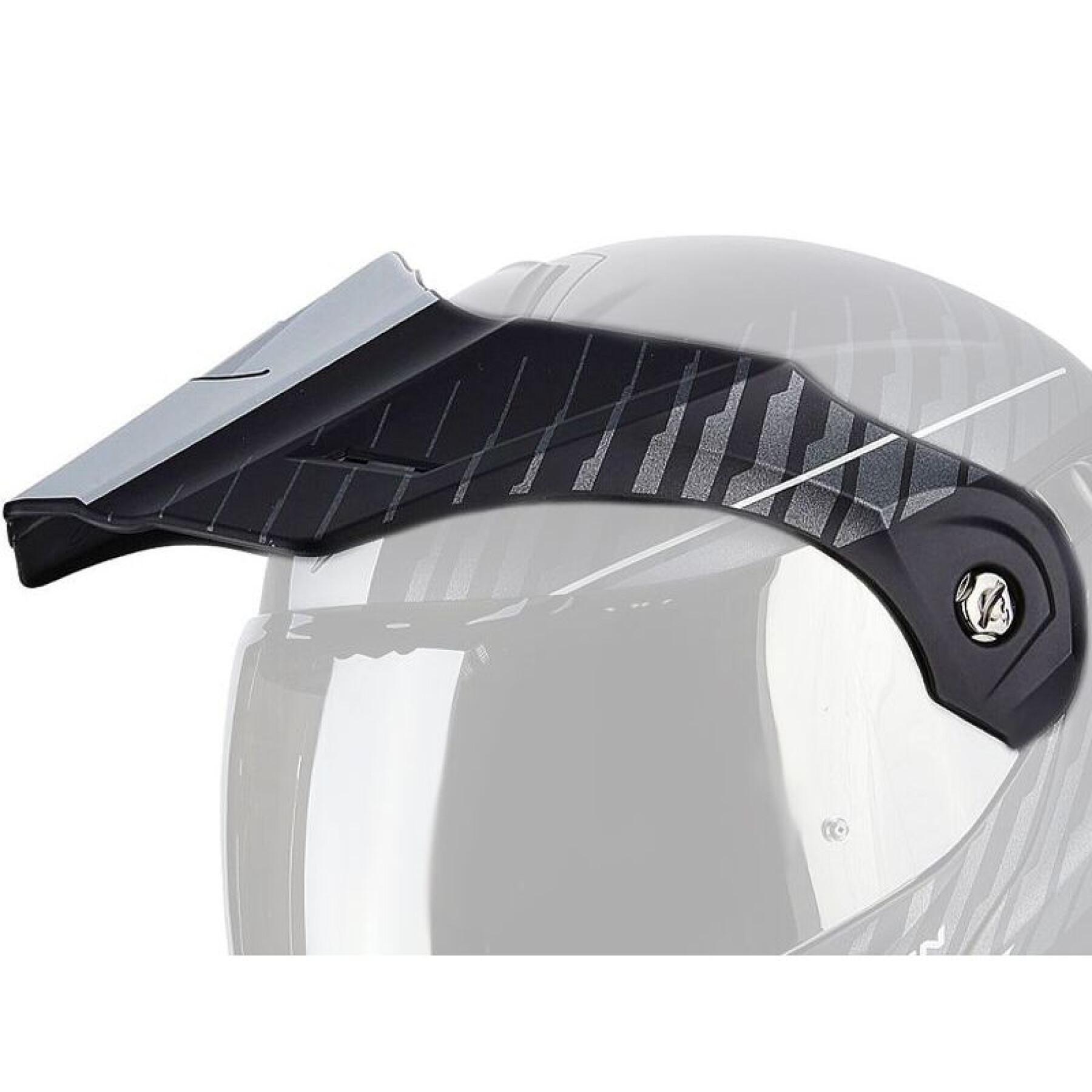 Viseira do capacete de motocicleta Scorpion ADX-1 Dual Peak