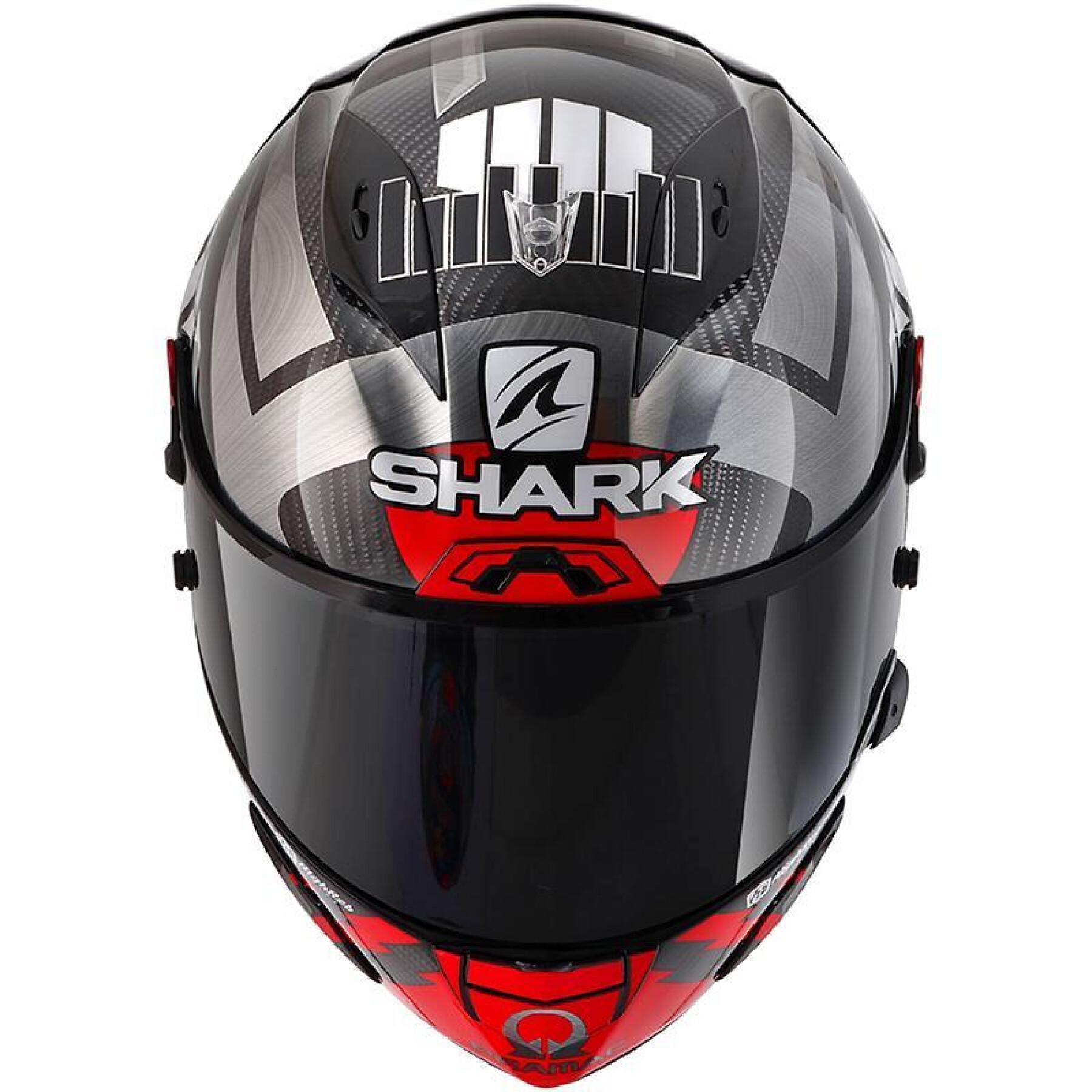 Capacete facial completo Shark Race-R Pro GP 06 Replica Zarco Winter Test