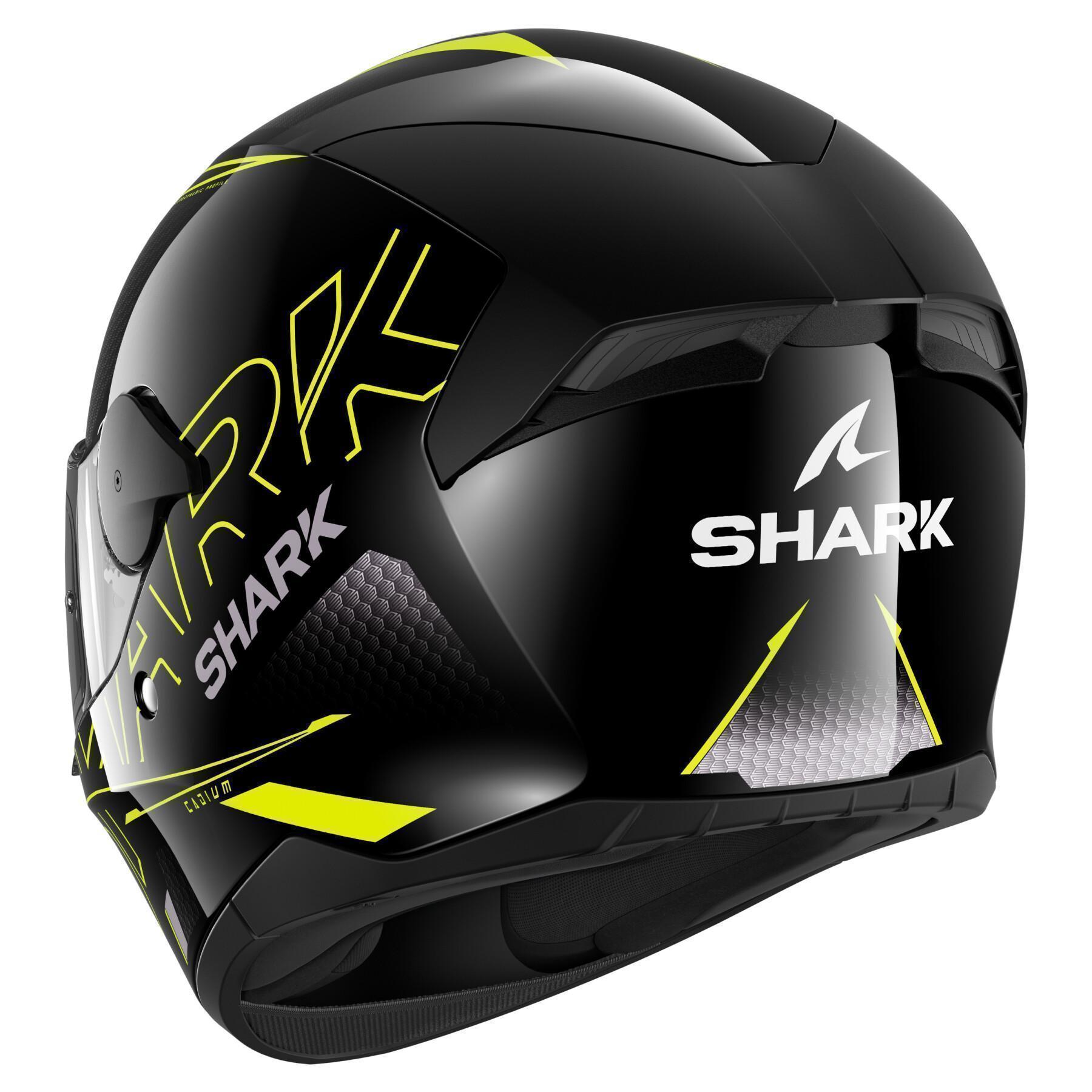 Capacete de motociclista de rosto inteiro Shark D-Skwal 2 Cadium