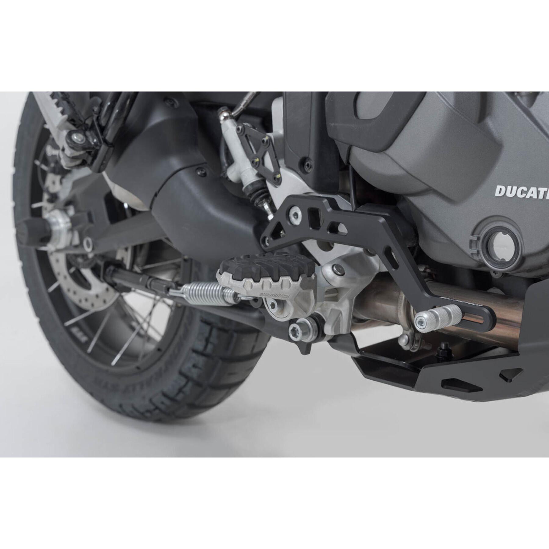 Kit de apoio para os pés SW-Motech EVO Ducati multistrada v4 / v2, desertx