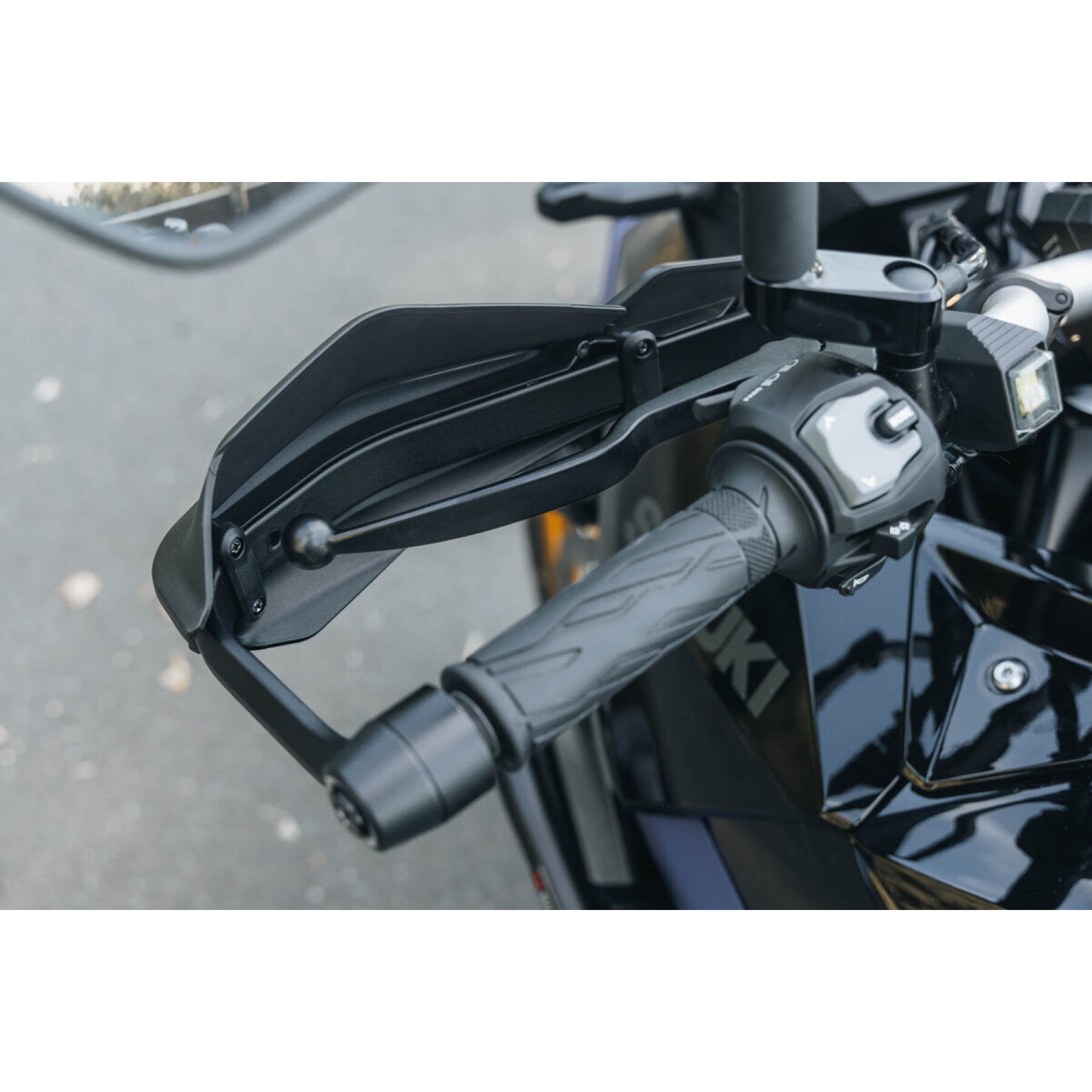 Kit de proteção de mão para motociclos para guiadores ocos SW-Motech Adventure