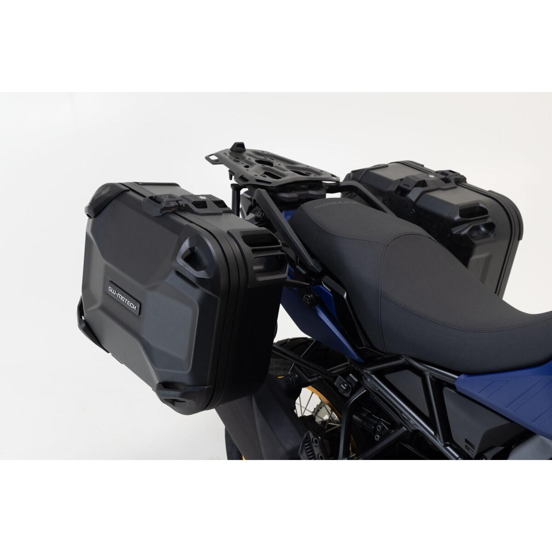 Sistema rígido de mala lateral para motociclos SW-Motech DUSC Suzuki V Strom 1050 (19-)