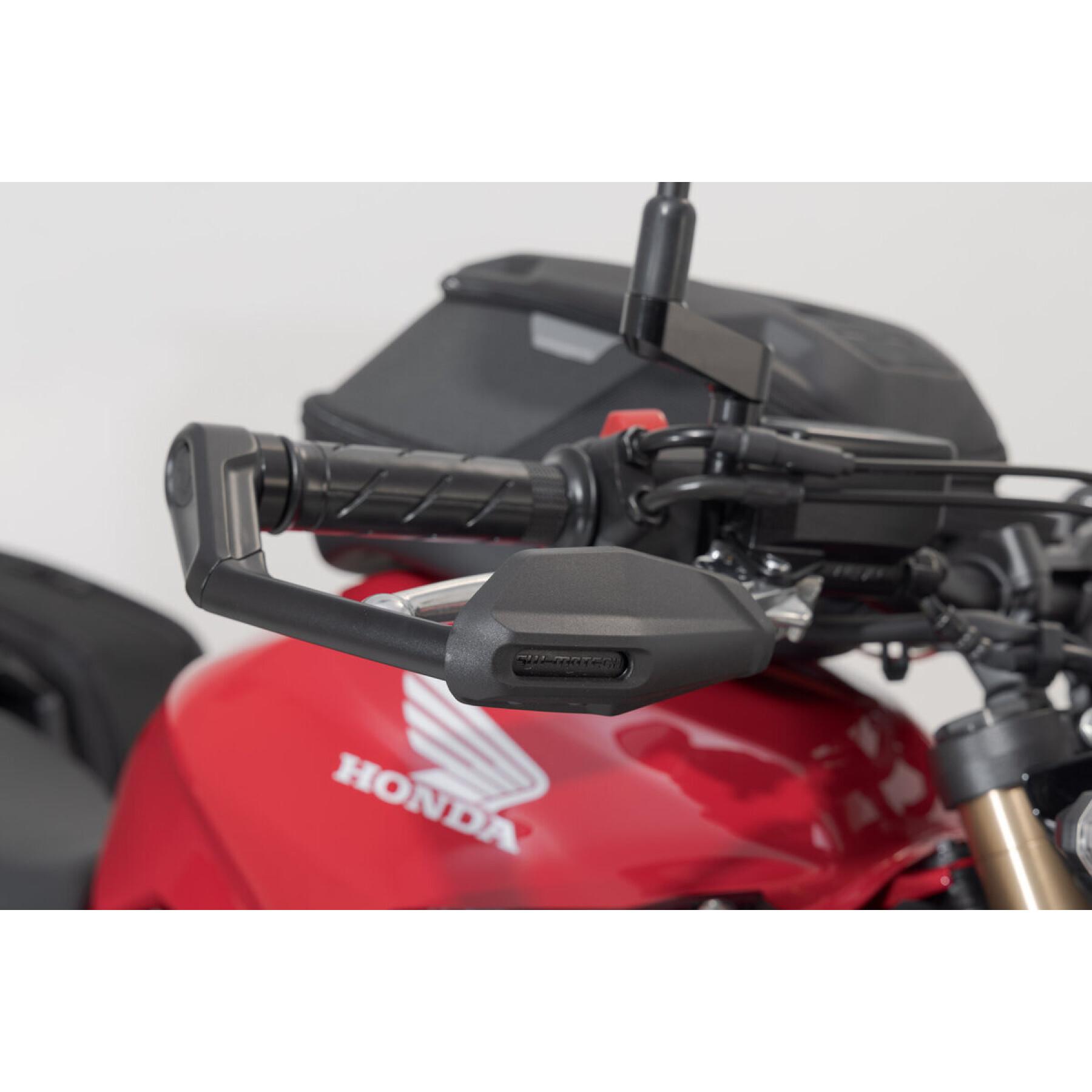 Protecção da alavanca do travão com deflector de vento para motos SW-Motech Honda CB650R (18-)