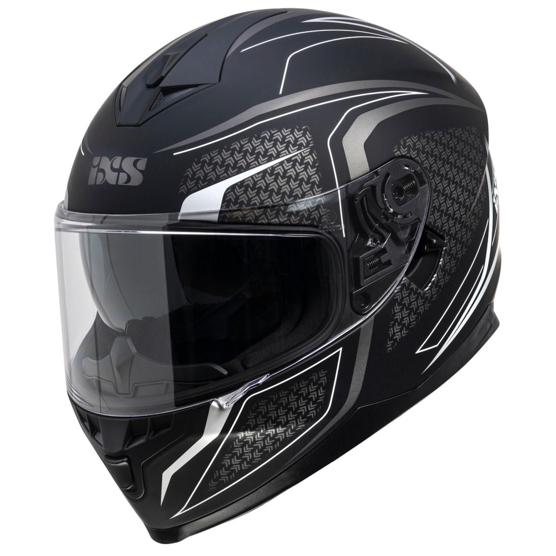 Capacete de motocicleta facial completo IXS 1100 2.4