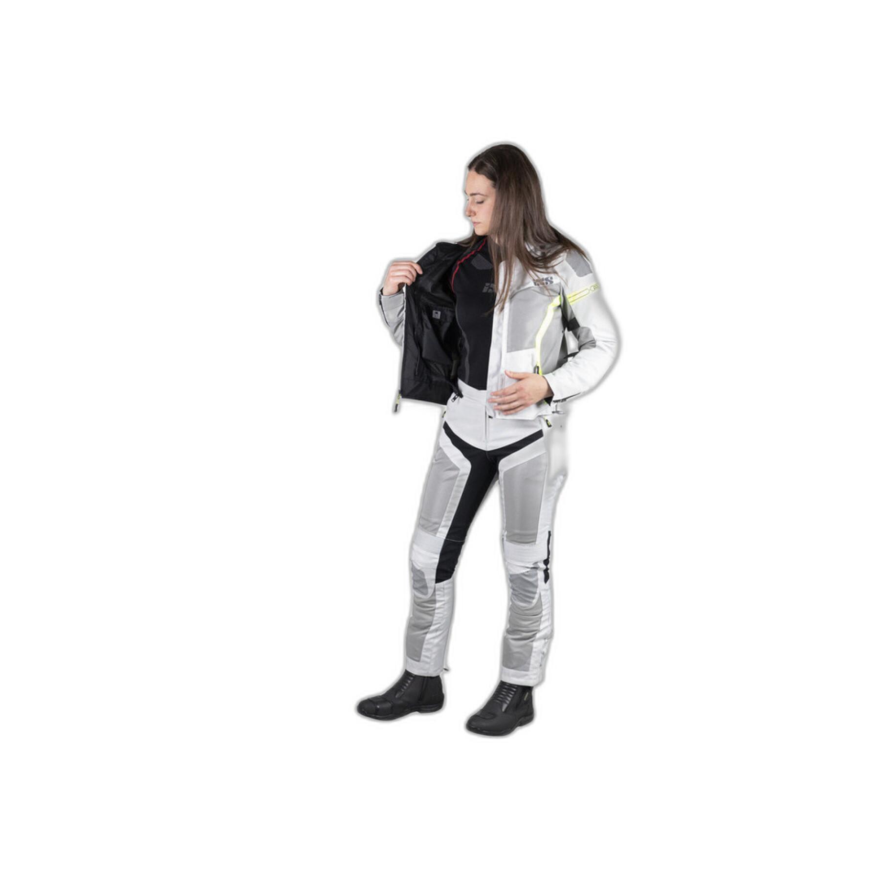 Calças de motocicletas esportivas femininas IXS trigonis-air