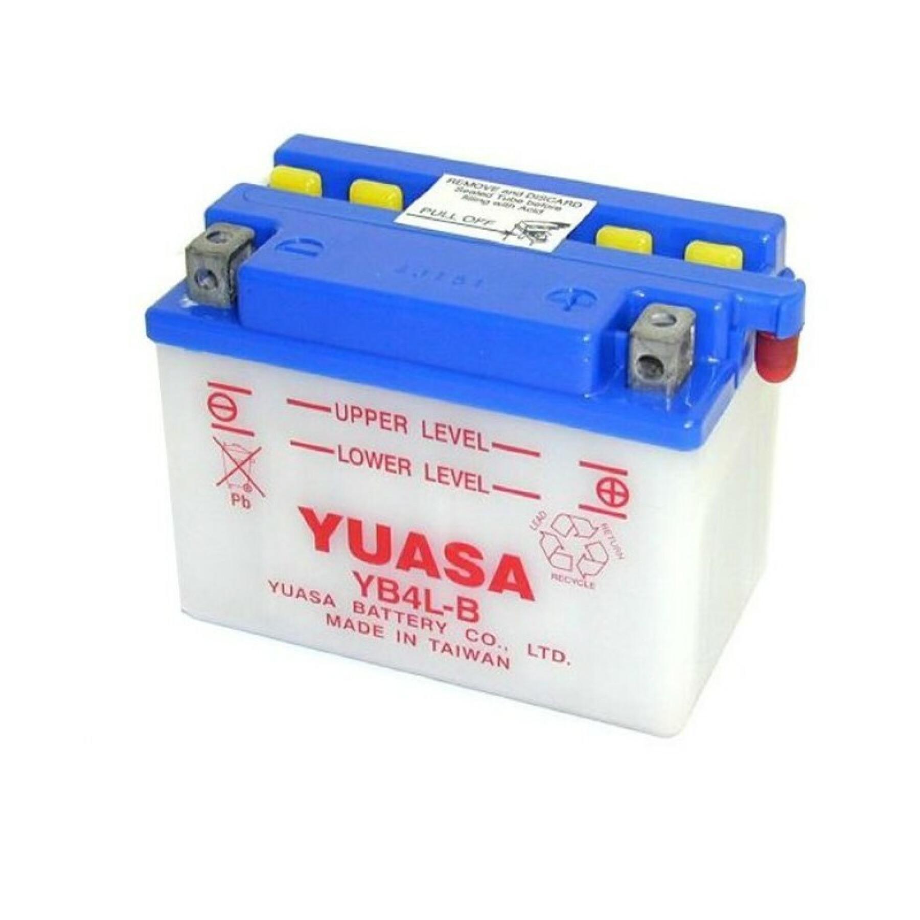 Bateria de motocicleta Yuasa YB4L-B